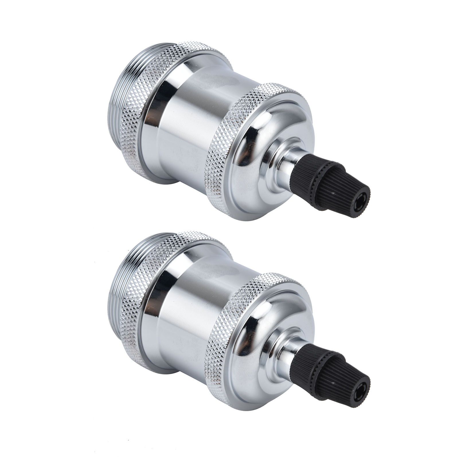 2PCS Vintage Lamp Socket Retro Aluminum Lamp Holder DIY Accessories for E26/27 view 7