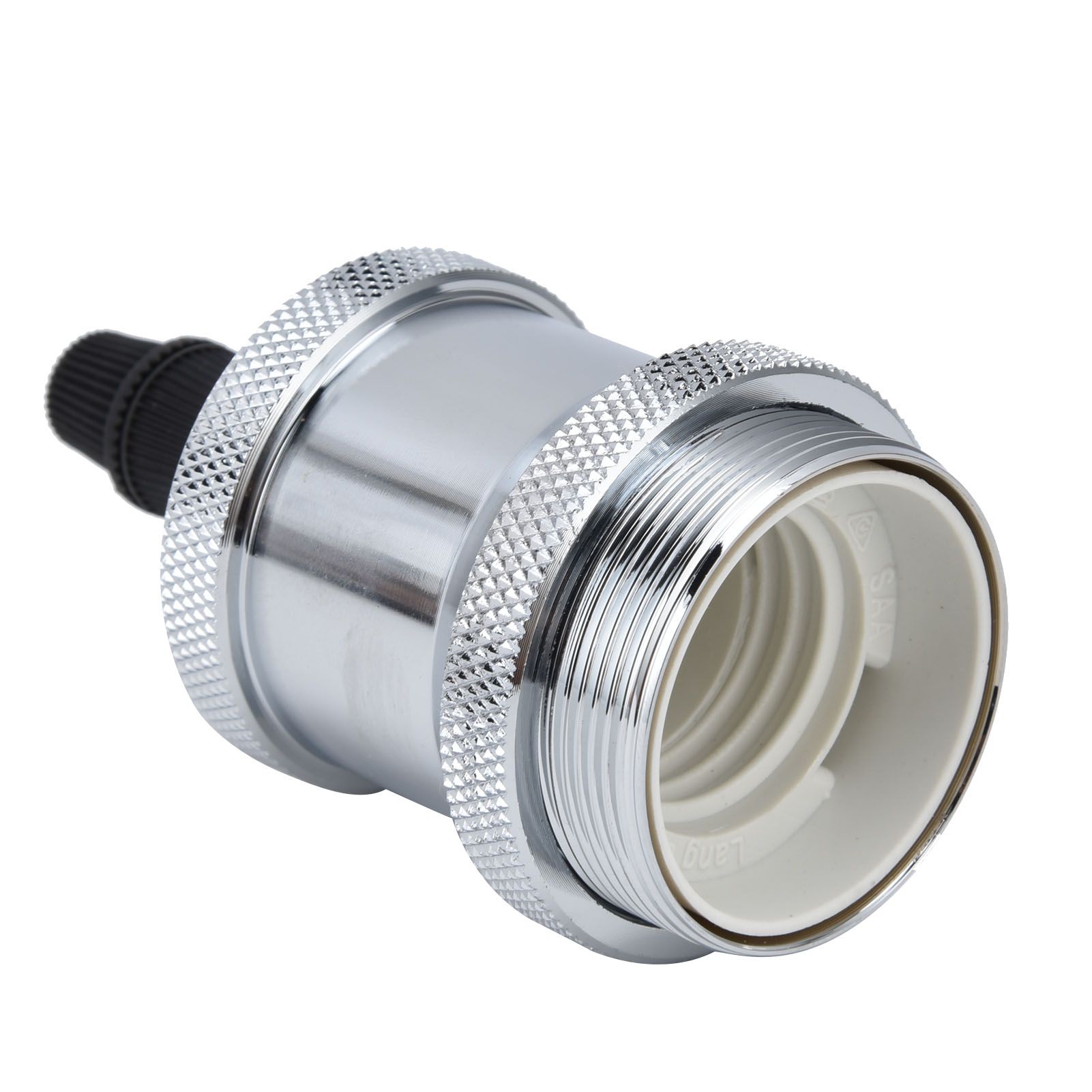 2PCS Vintage Lamp Socket Retro Aluminum Lamp Holder DIY Accessories for E26/27 view 9