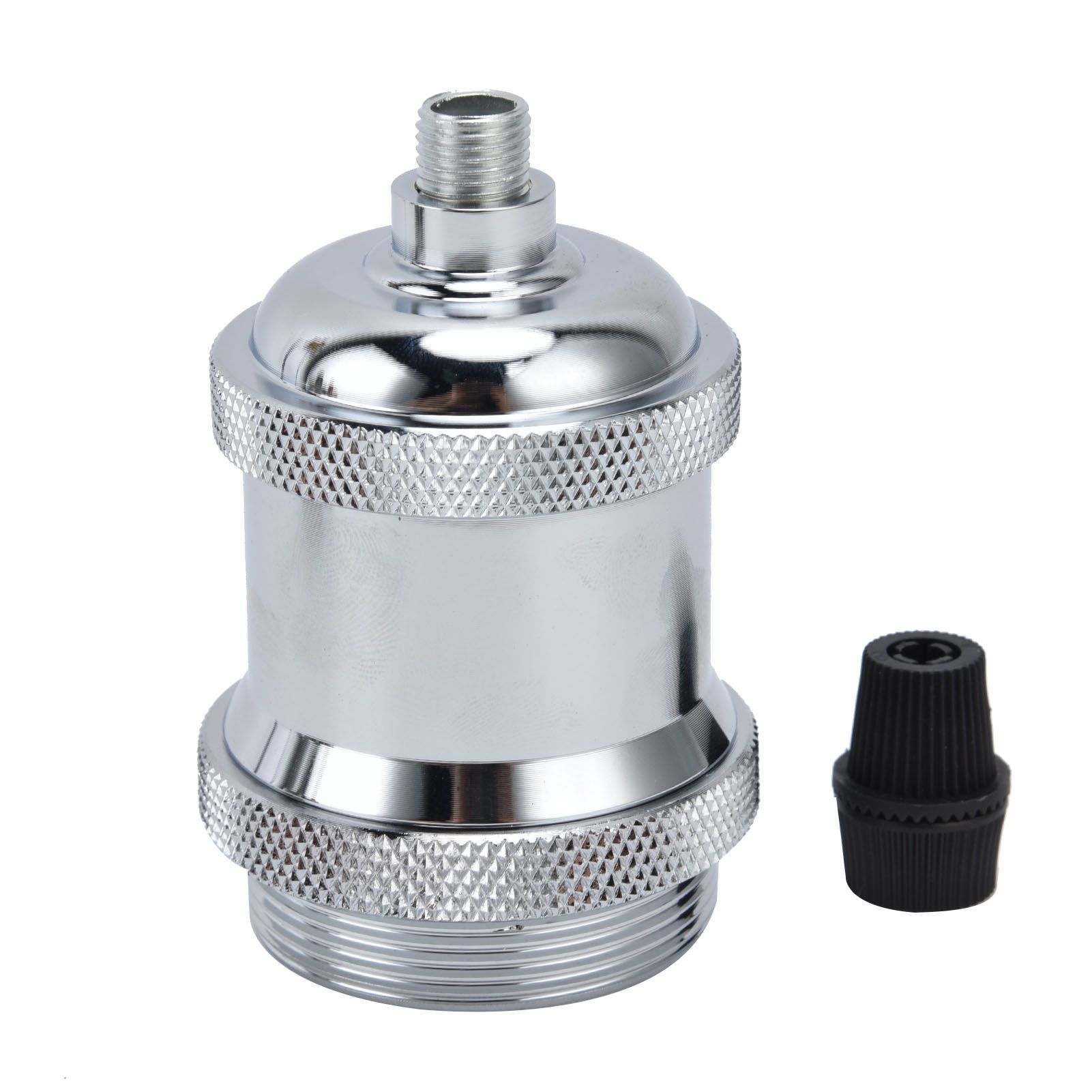 2PCS Vintage Lamp Socket Retro Aluminum Lamp Holder DIY Accessories for E26/27 view 13