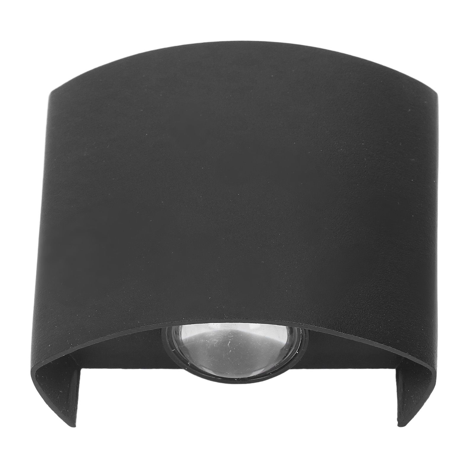 LED Wall Light Waterproof Decorative Aluminum Alloy Black Wall Sconce Lamp for view 3