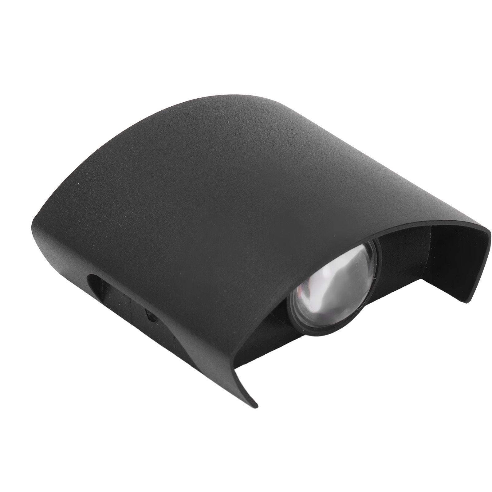 LED Wall Light Waterproof Decorative Aluminum Alloy Black Wall Sconce Lamp for view 4
