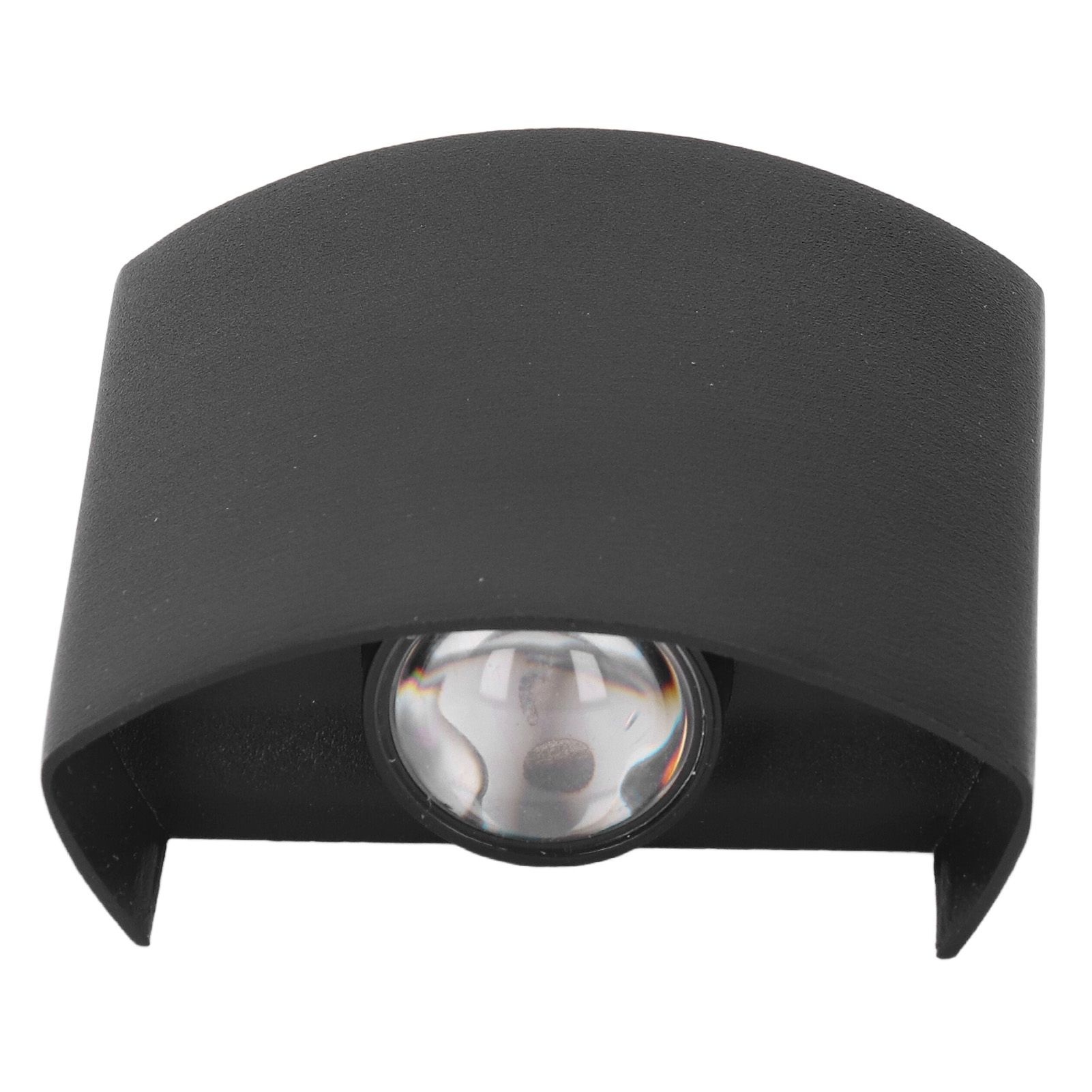 LED Wall Light Waterproof Decorative Aluminum Alloy Black Wall Sconce Lamp for view 7