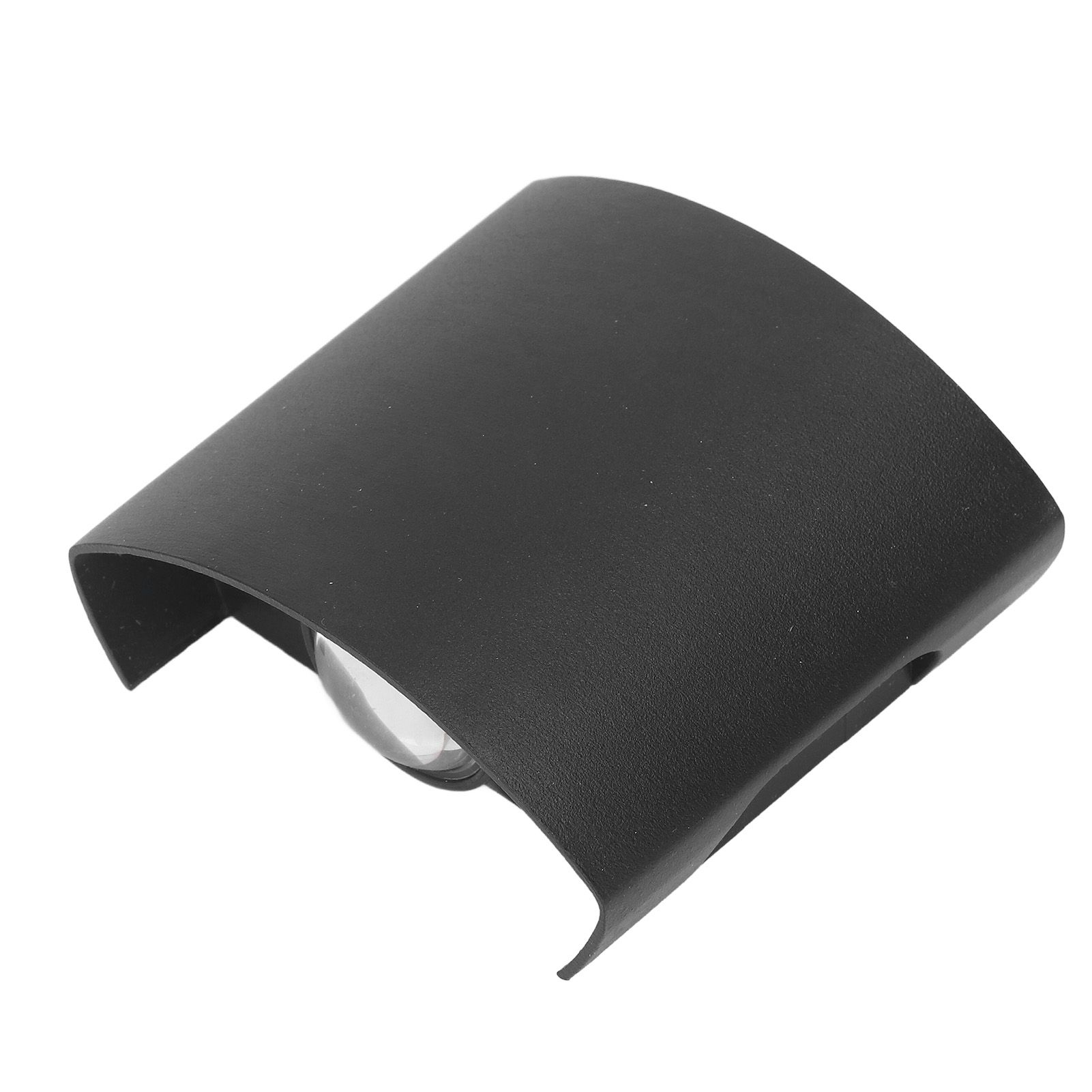 LED Wall Light Waterproof Decorative Aluminum Alloy Black Wall Sconce Lamp for view 8