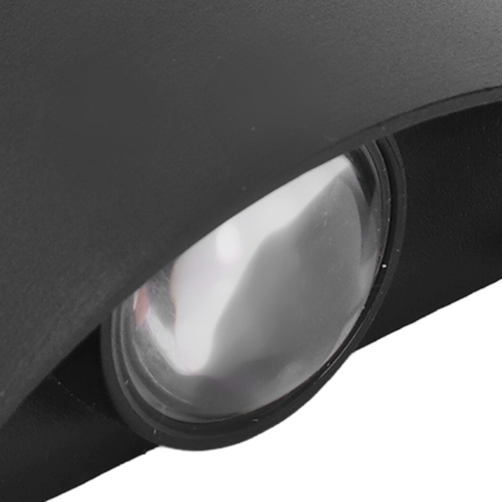LED Wall Light Waterproof Decorative Aluminum Alloy Black Wall Sconce Lamp for view 13