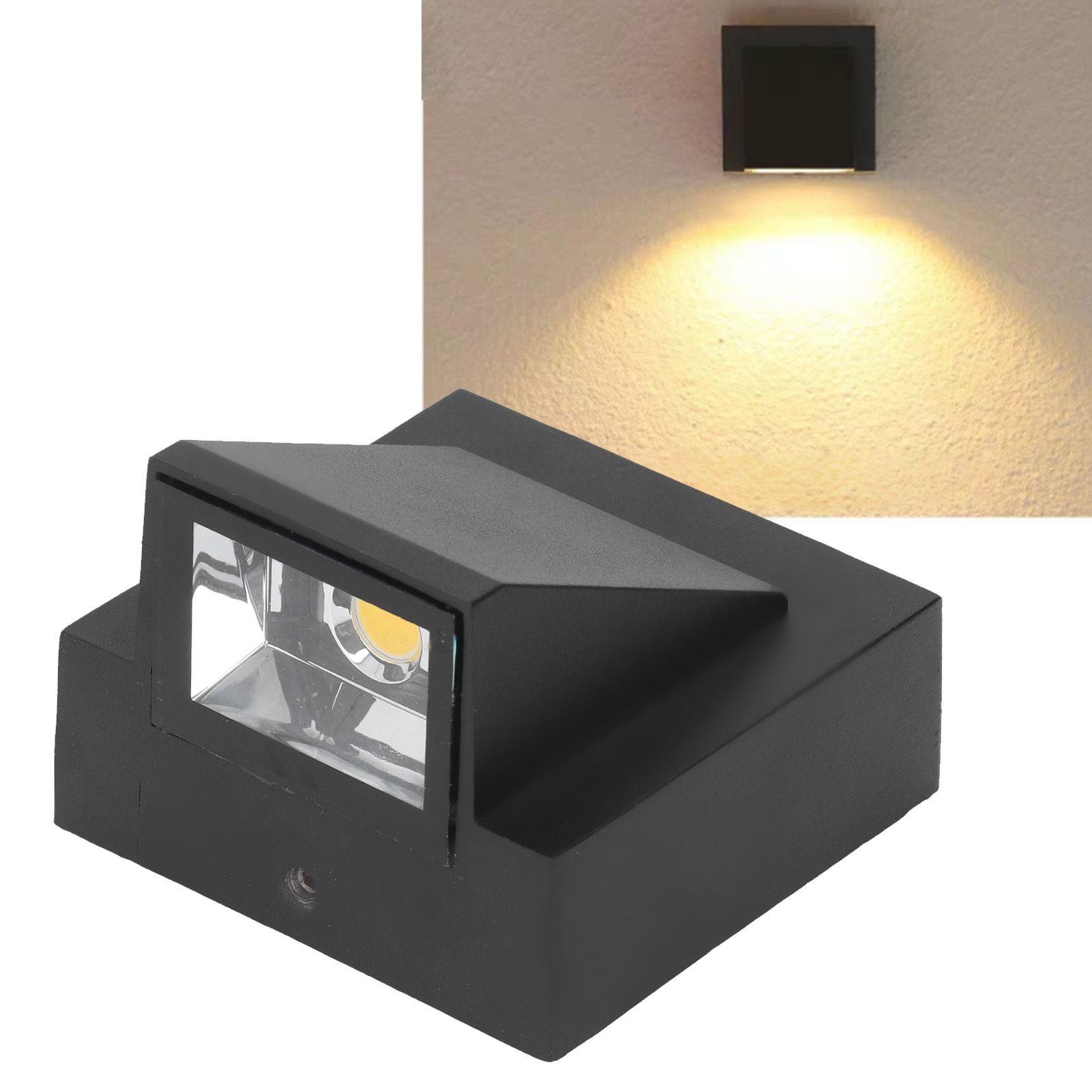Wall Lamp IP67 Waterproof LED Decorative Light 90‑265V Outdoor Decor for view 12