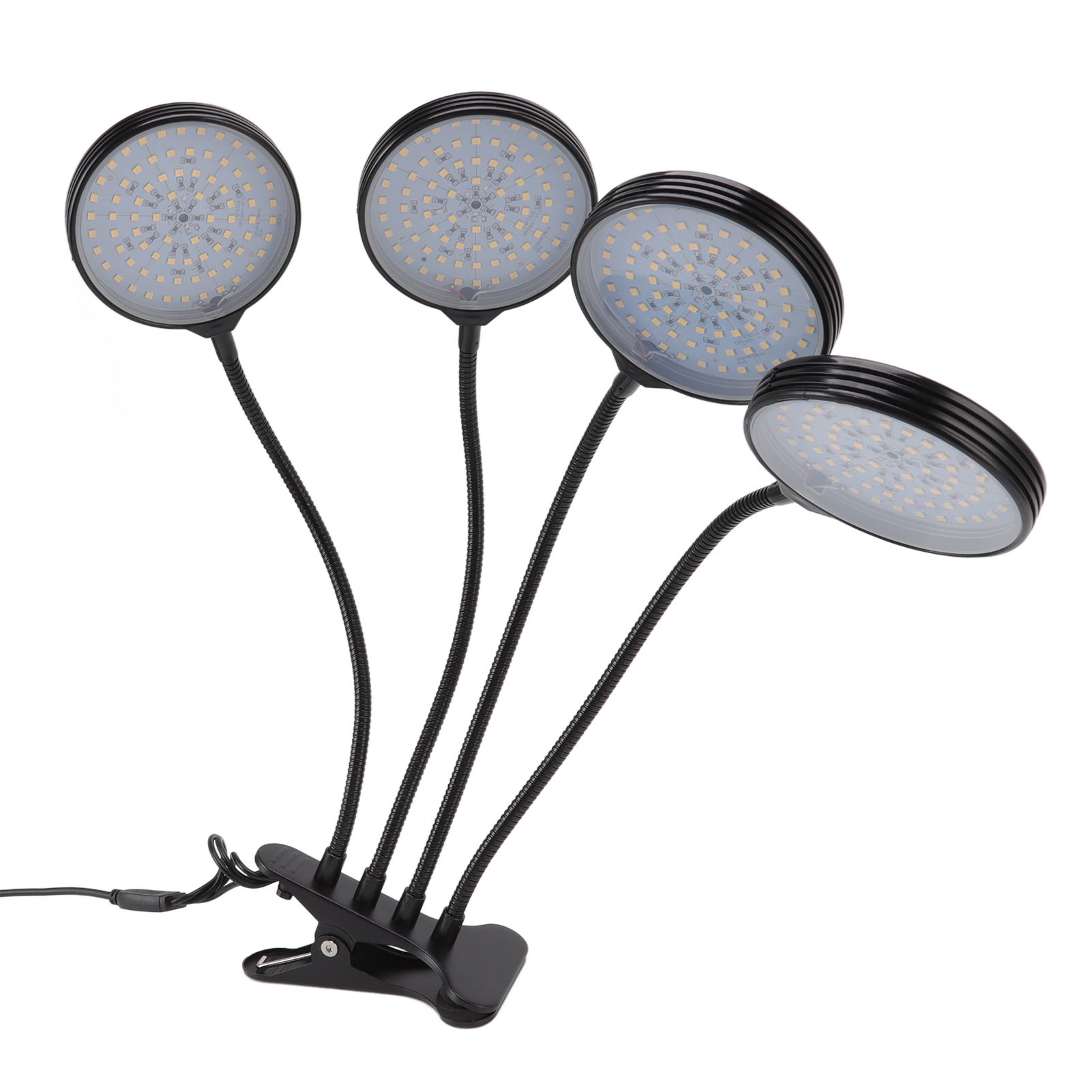 60W 4 Head LED Plant Growing Lights USB Power Supply Clip On Grow Lamp with 5 view 5