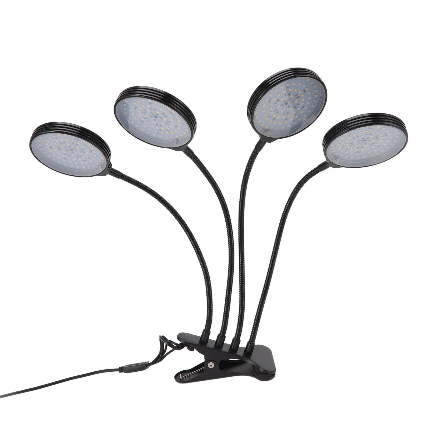 60W 4 Head LED Plant Growing Lights USB Power Supply Clip On Grow Lamp with 5 view 6