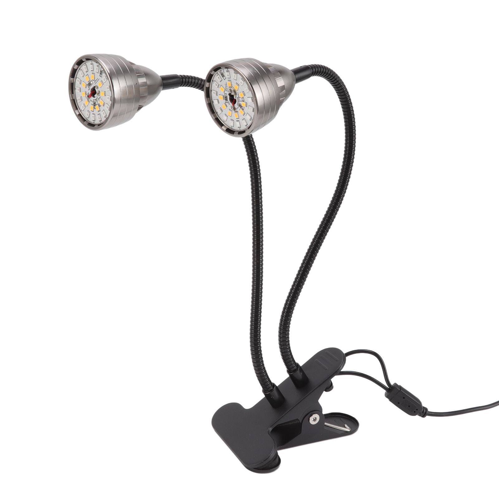 LED Plant Grow Lights Double Head Succulents Grow Fill Light USB Powered view 8
