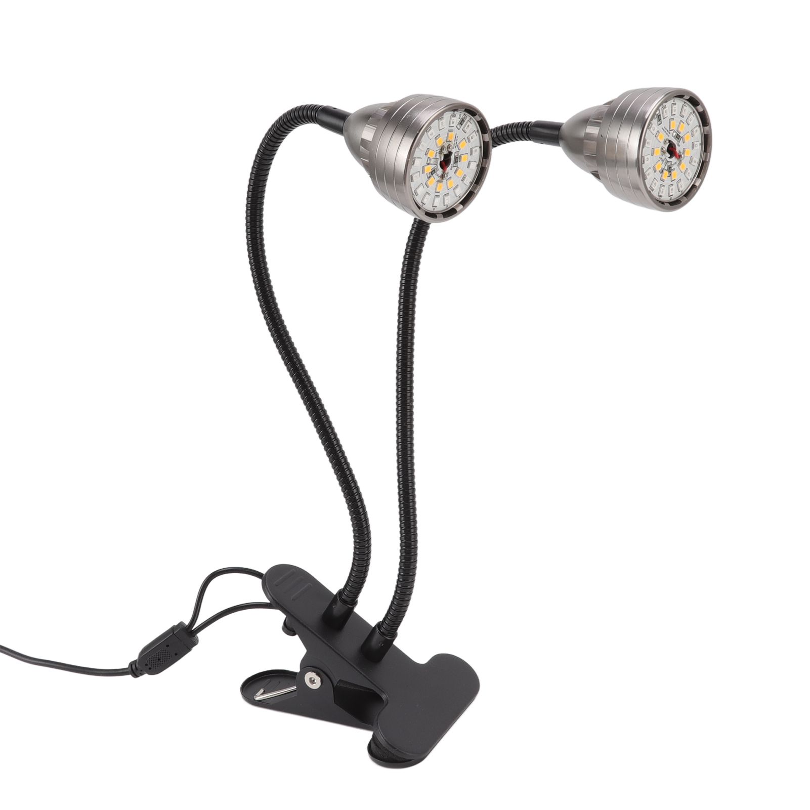 LED Plant Grow Lights Double Head Succulents Grow Fill Light USB Powered view 9
