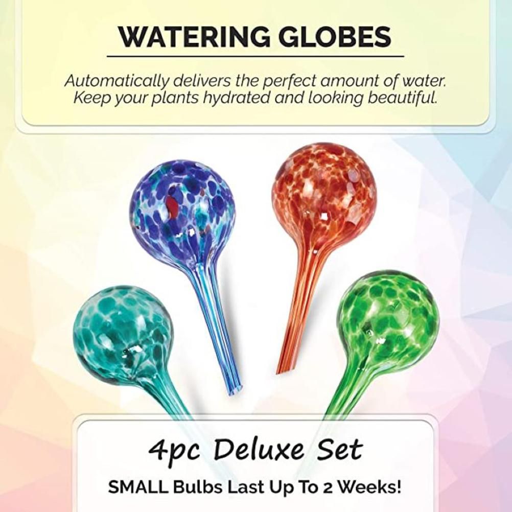 4PCS Plant Watering Globe Garden Watering Glass Drip Ball Automatic Glass view 4