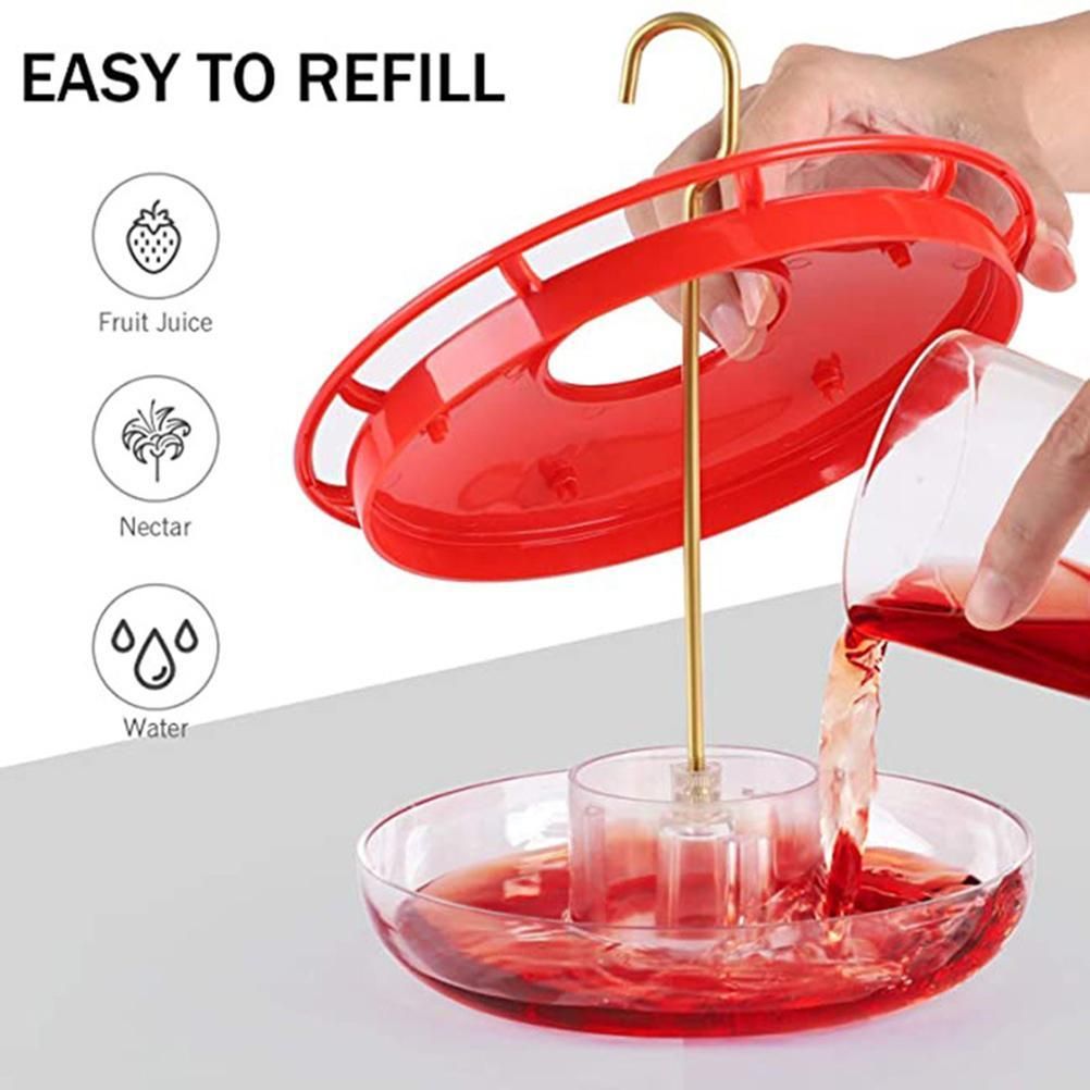 Hummingbird Feeder Bird Feeder Outdoor Hanging Hummingbird Feeders Leak Proof view 3