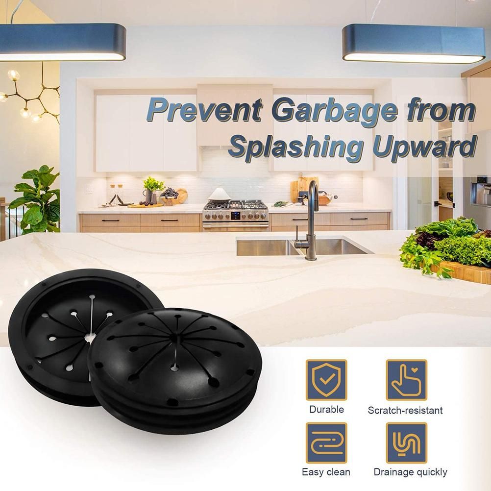 1PCS Garbage Disposal Splash Guard Kitchen Sink Stopper Food Waste Sink Baffle view 4