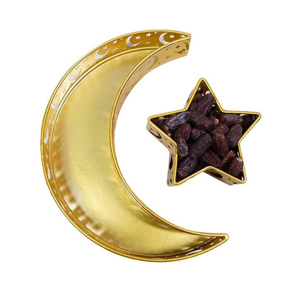Ramadan Serving Tray with Crescent Moon and Star Food Tray Muslim Islam