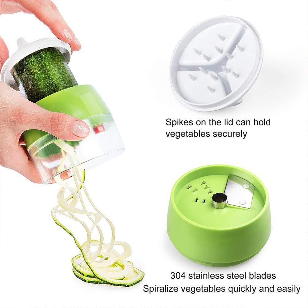 Handheld Spiralizer Vegetable Grater Heavy Duty Veggie Spiral Grater for Salad view 13