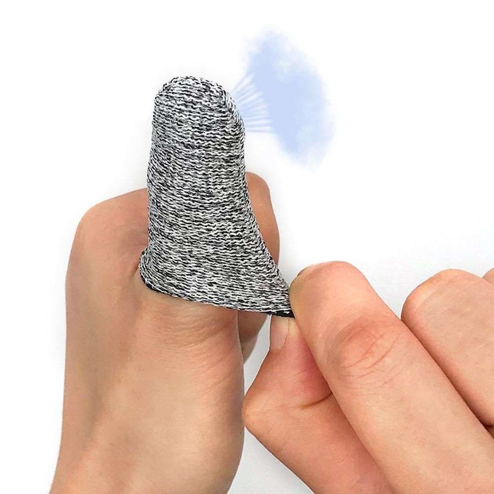 20 Pcs Finger Cots 5 Levels Of Cut Resistant Protective Sleeve Reusable Anti view 3
