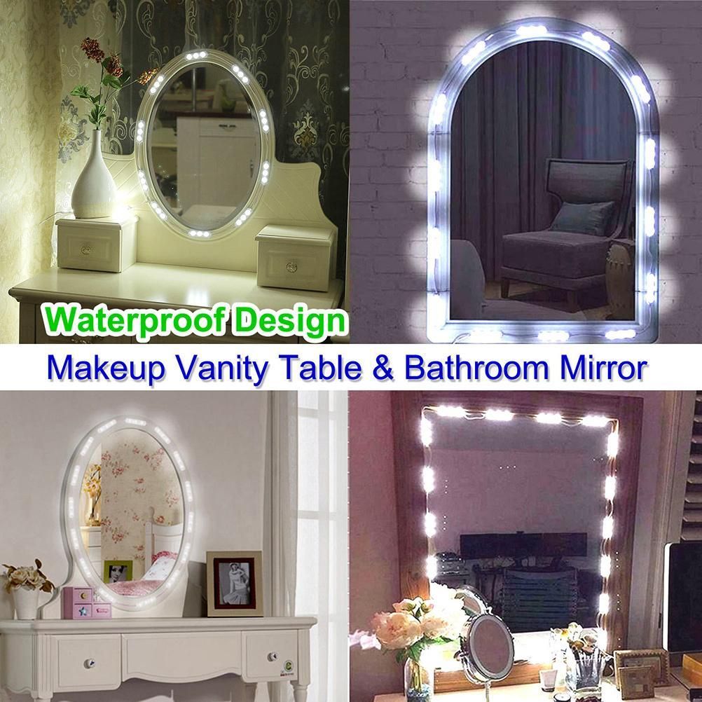 LED Mirror Light Dimmable Mirror Lighting with 45 Leds DIY Make Up Light for view 7