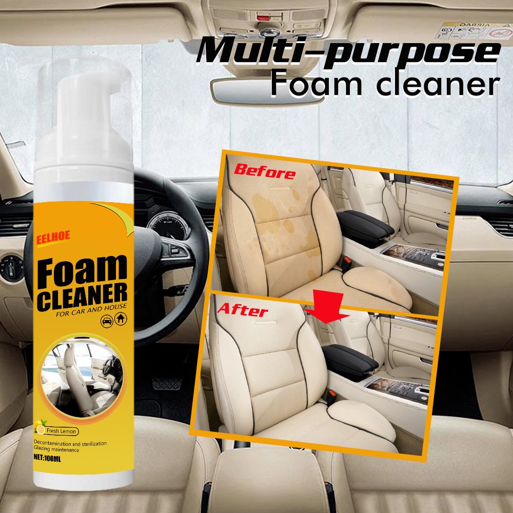 100ML Multipurpose Foam Cleaner Surface Cleaner for Metal Marble Glass view 6