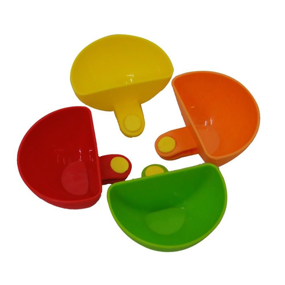 4PCS Multi Color Dipping Sauce Dish Bowls Serving Bowls Spice Container for