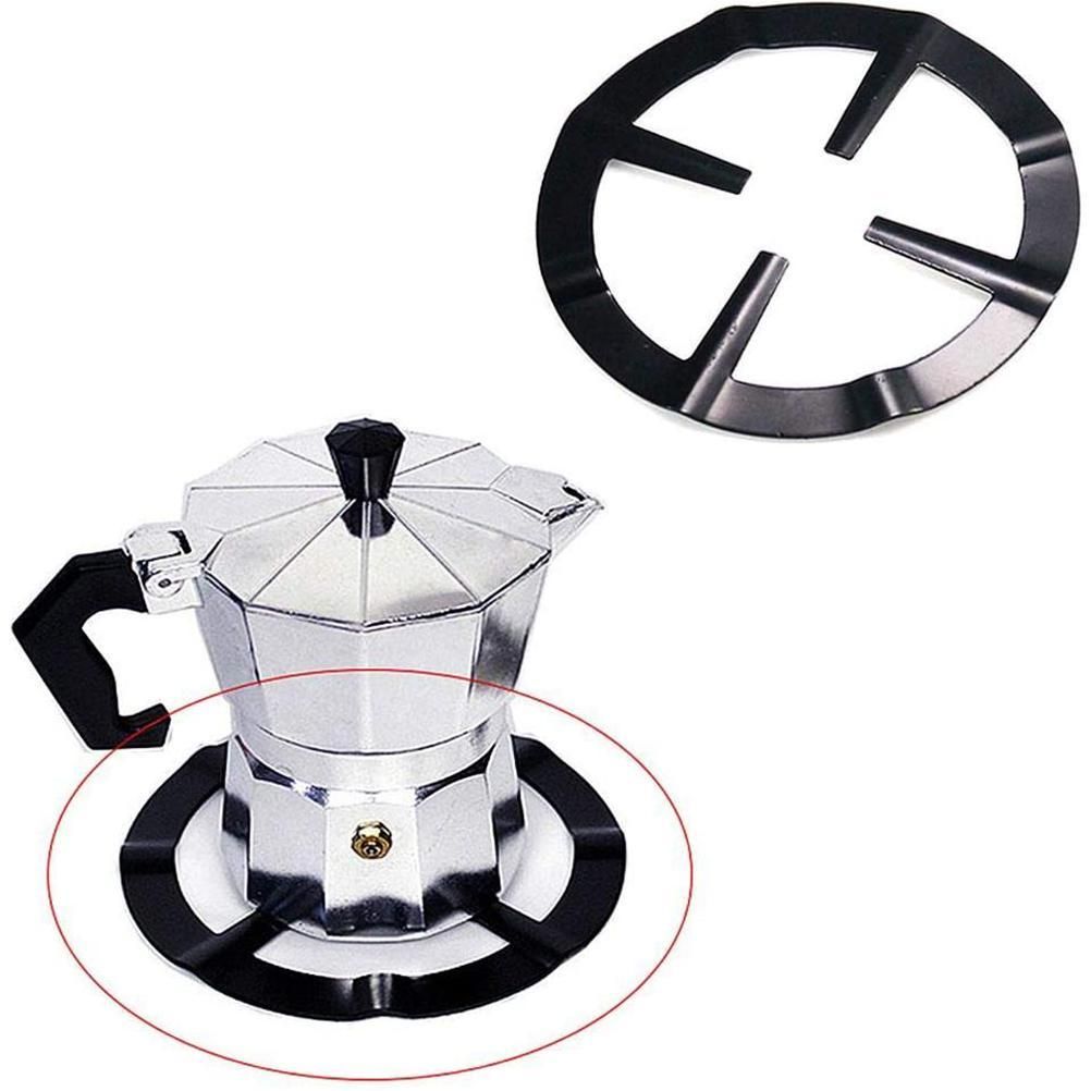 Moka Pot Stove Stand Steel Coffee Pot Holder Gas Range Support Ring Grate Gas