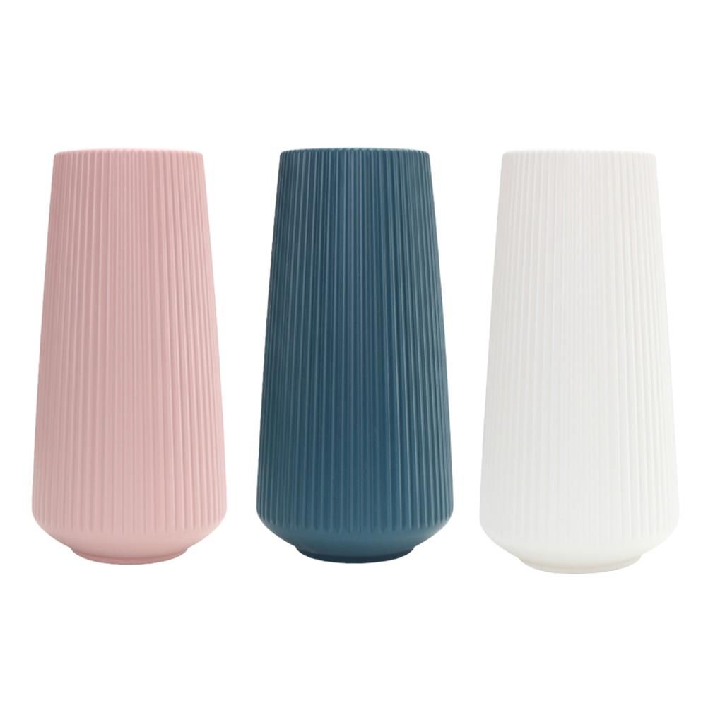 Plastic Flower Vase Modern Decorative Flower Vase for Home Living Room Table Decor view 7
