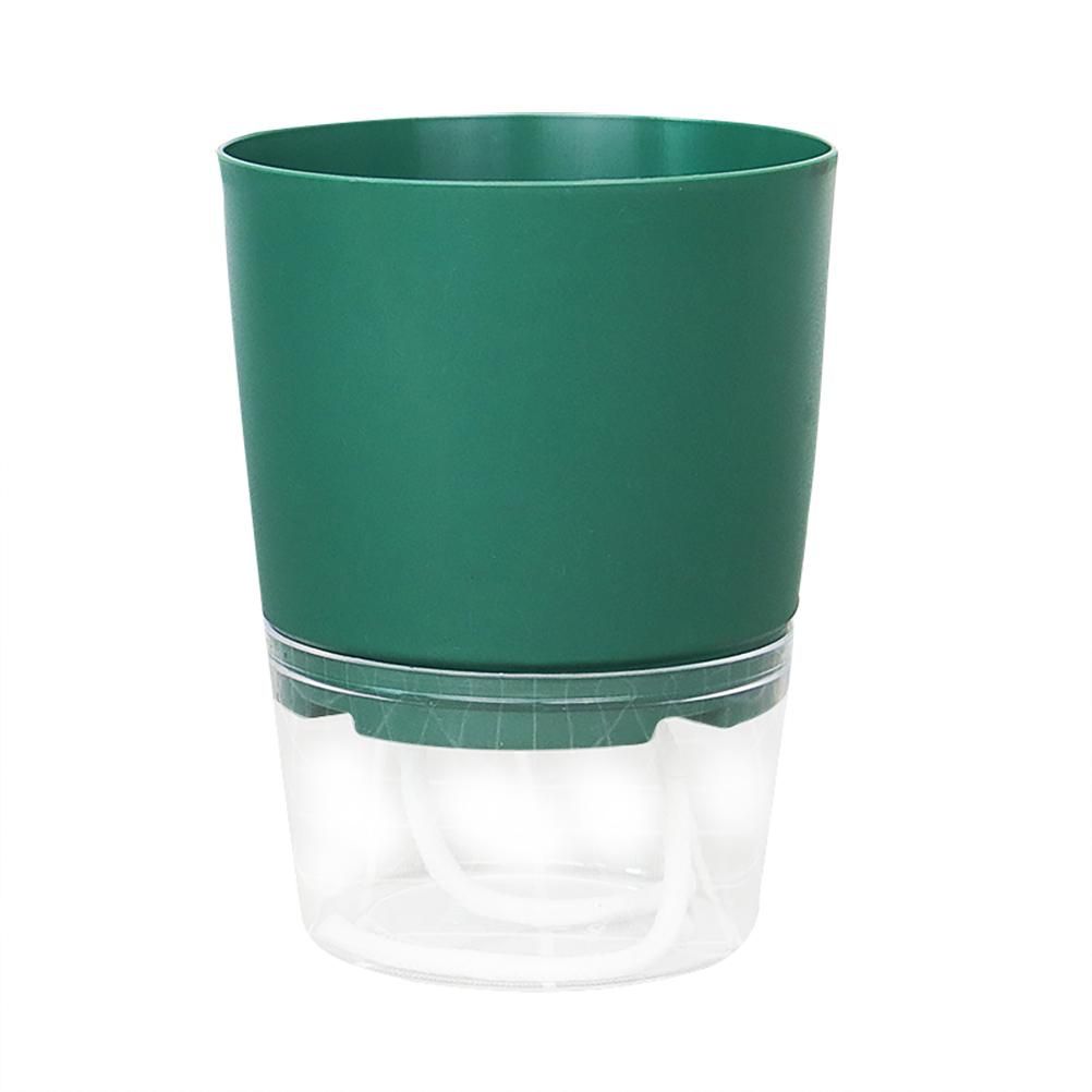 Automatic Self Watering Flower Pot Double Layer Design Water Storage Planter view 4