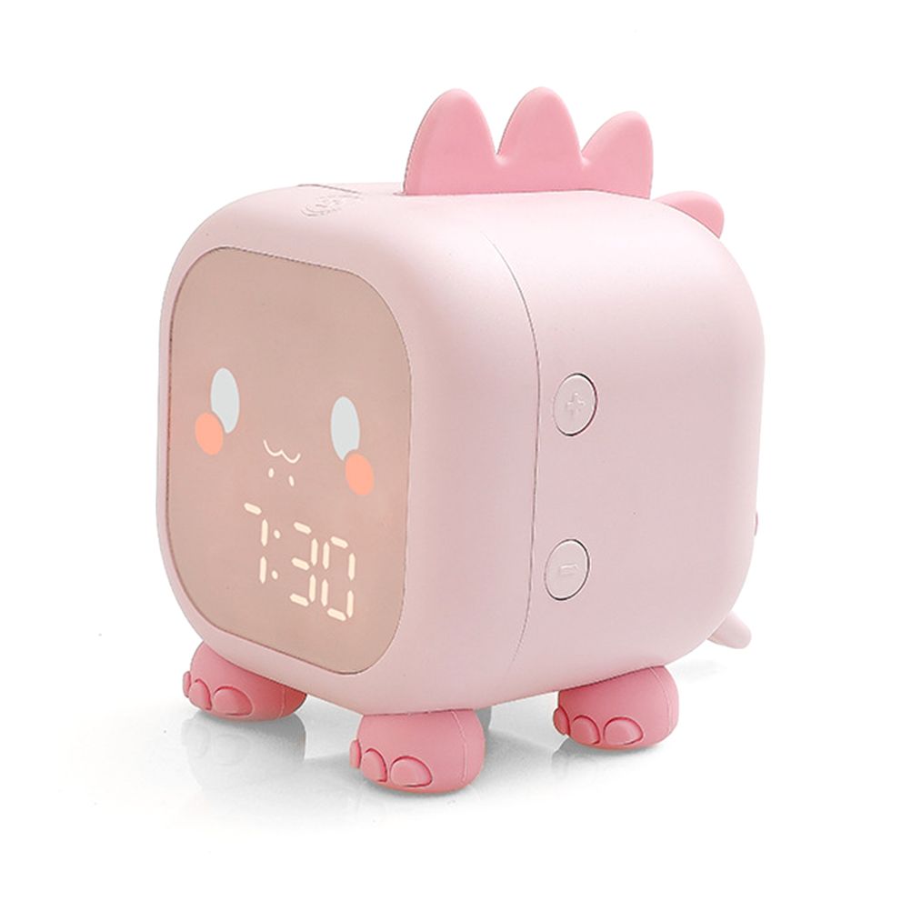 Kids Alarm Clock Cute Dinosaur Digital Alarm Clock for Kids Bedside Clock
