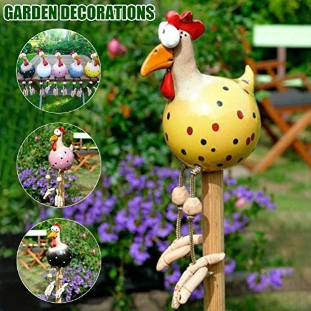 Garden Decoration Ceramic Chicken Hilde Decoration Animal Figurine Ornament view 6