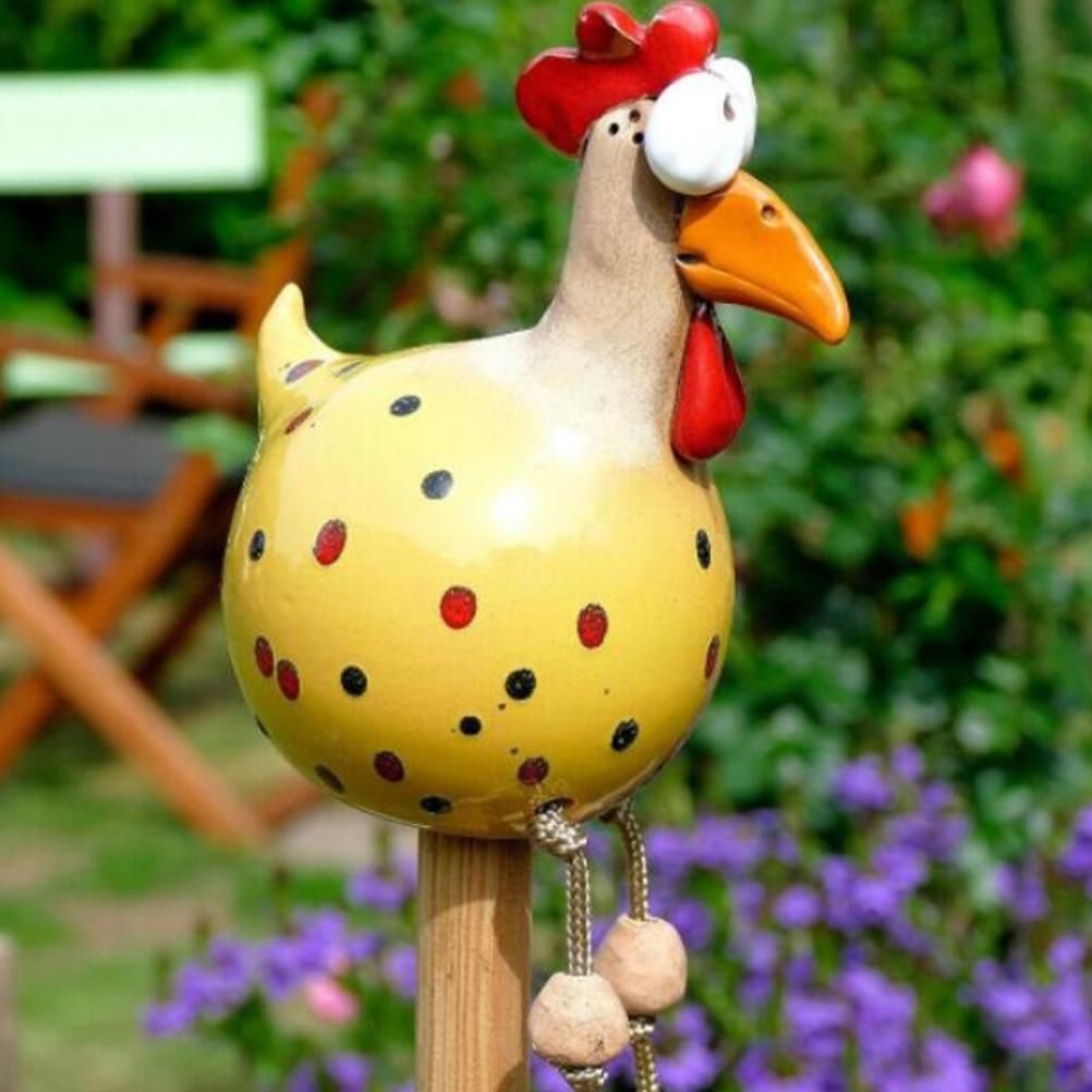 Garden Decoration Ceramic Chicken Hilde Decoration Animal Figurine Ornament view 9