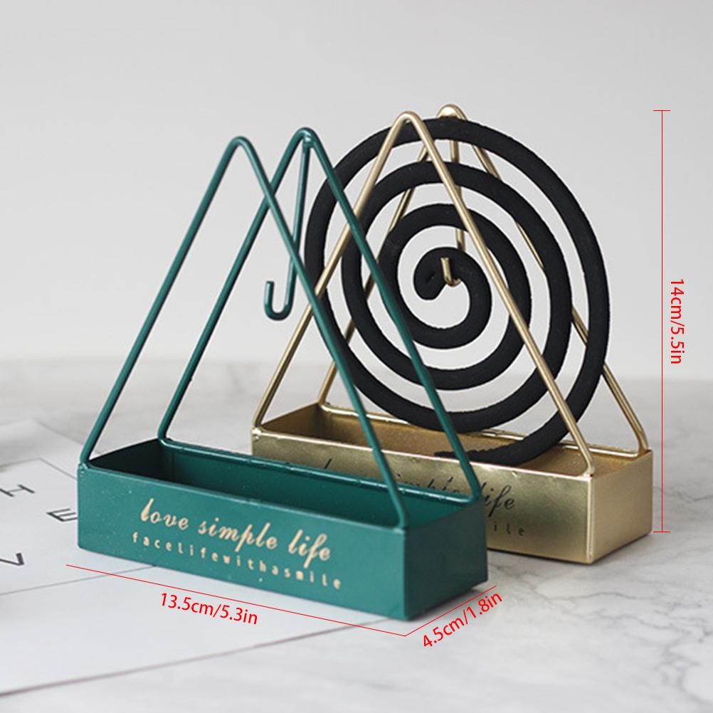 Triangular Mosquito Coil Holder Suspended Mosquito Coil Frame Elegant Home view 5