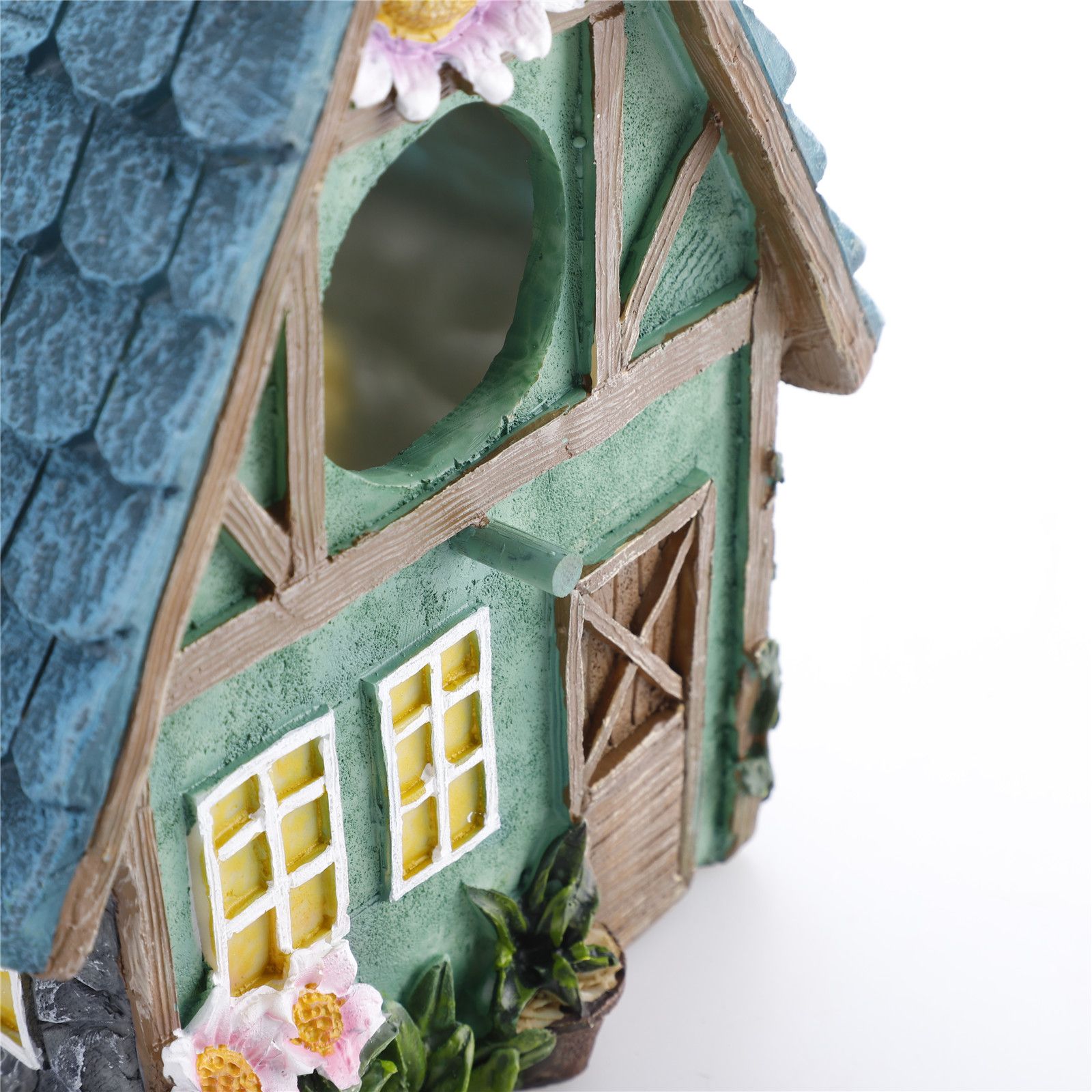 Bird House Bird Nest Resin Decoration Bird House Statue Garden Decoration view 7