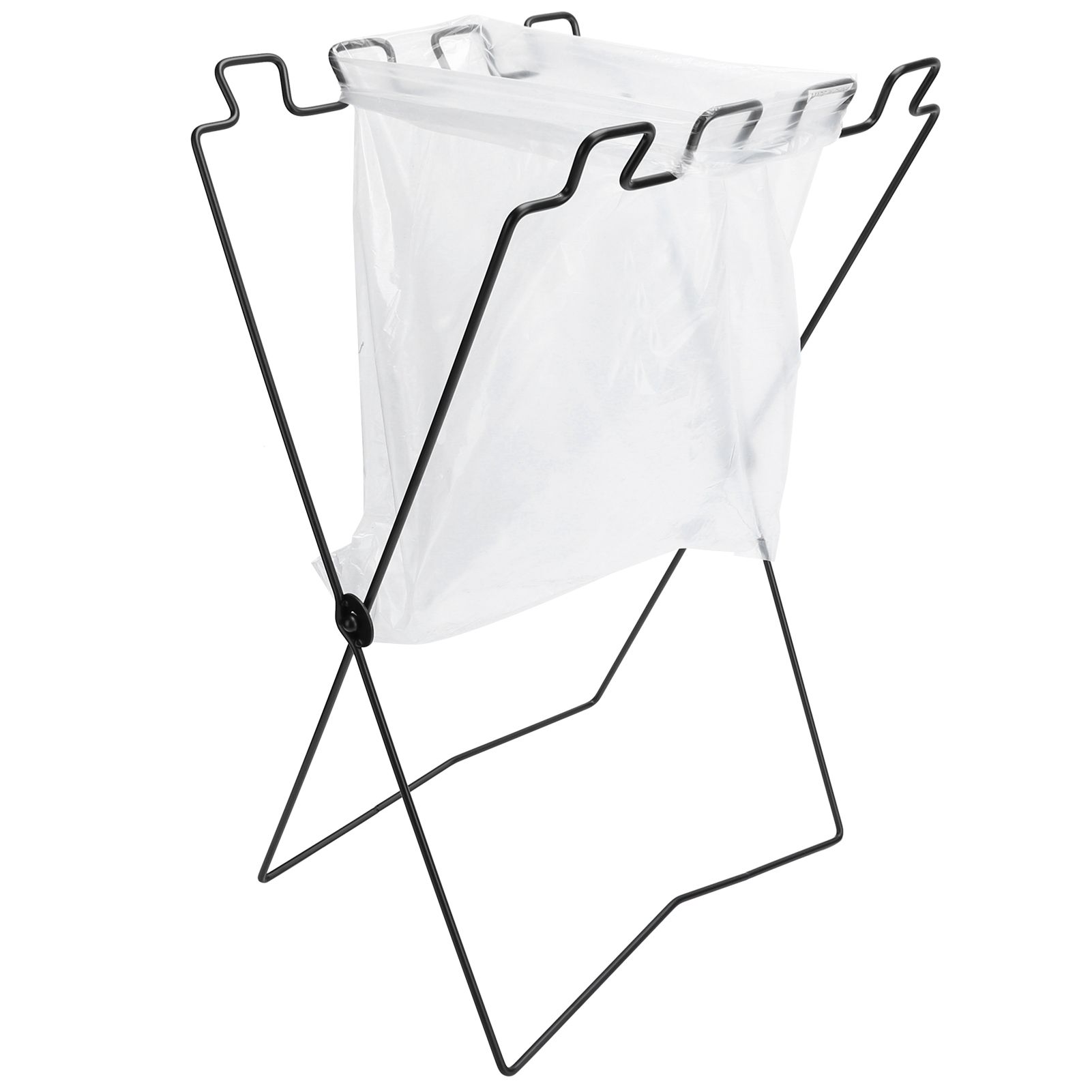 BBQ Picnic Portable Trash Bag Rack Environmental Protection Iron Wire Folding view 8