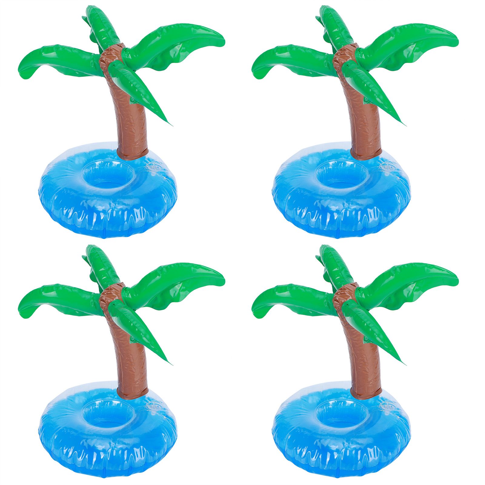 10Pcs Inflatable Drink Holder PVC Floating Cup Mat for Swimming Pool Party Beach view 6