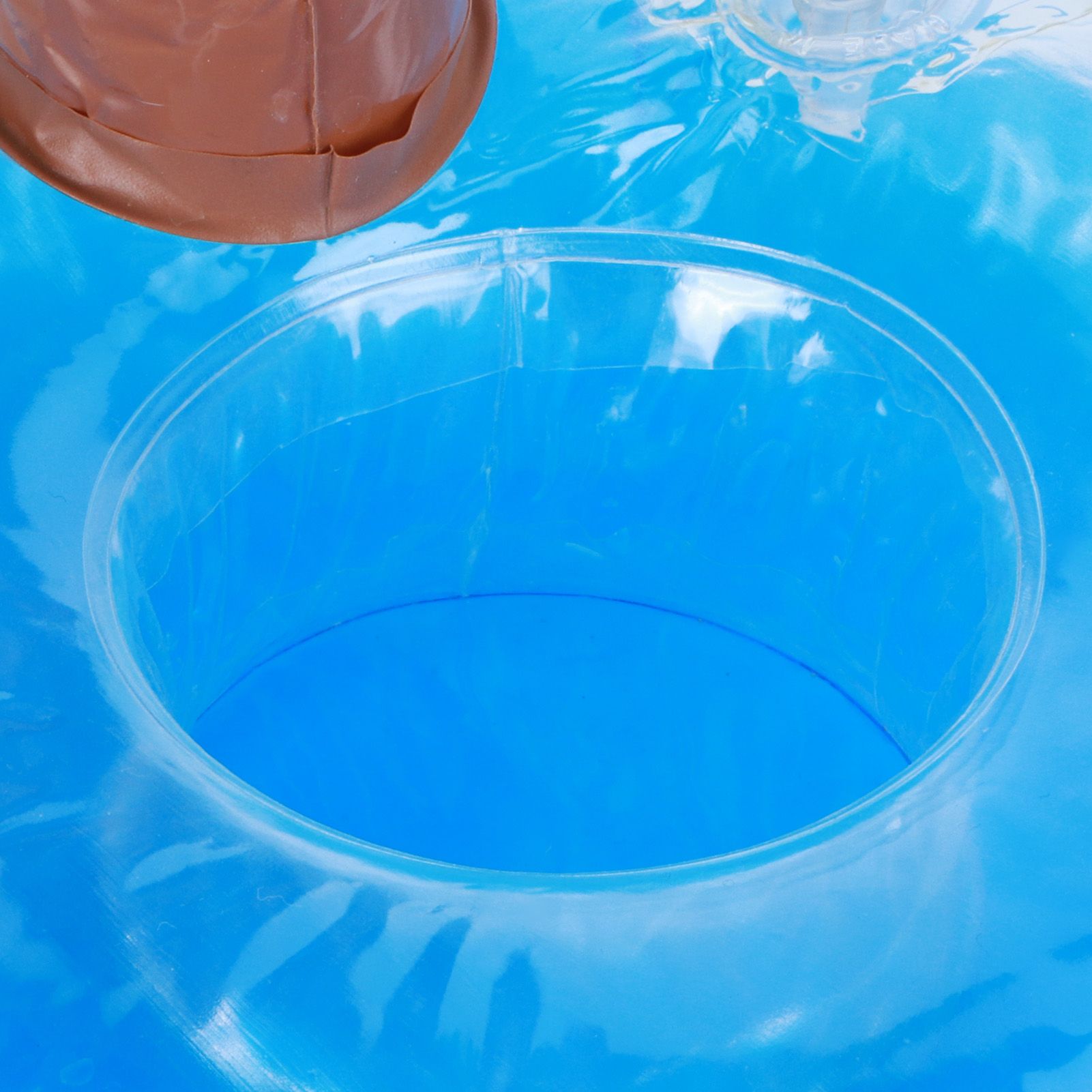 10Pcs Inflatable Drink Holder PVC Floating Cup Mat for Swimming Pool Party Beach view 11