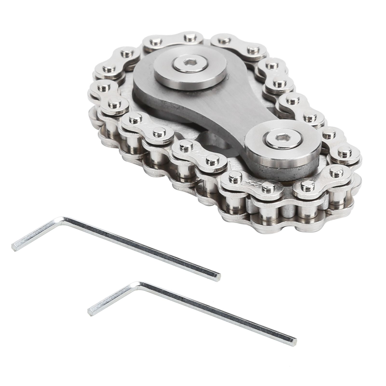Sprocket Fingertip Gearwheel Rotating Sprocket Flywheel Toy Relieve Stress view 2