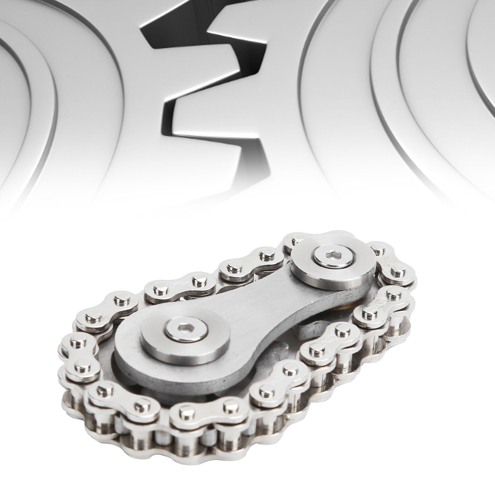 Sprocket Fingertip Gearwheel Rotating Sprocket Flywheel Toy Relieve Stress view 10