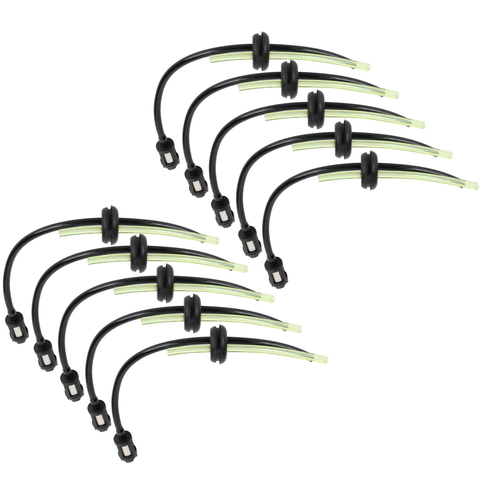 10Pcs Fuel Filter Hose Assembly Kit Replacement for GX35 Lawn Mower Brush view 8