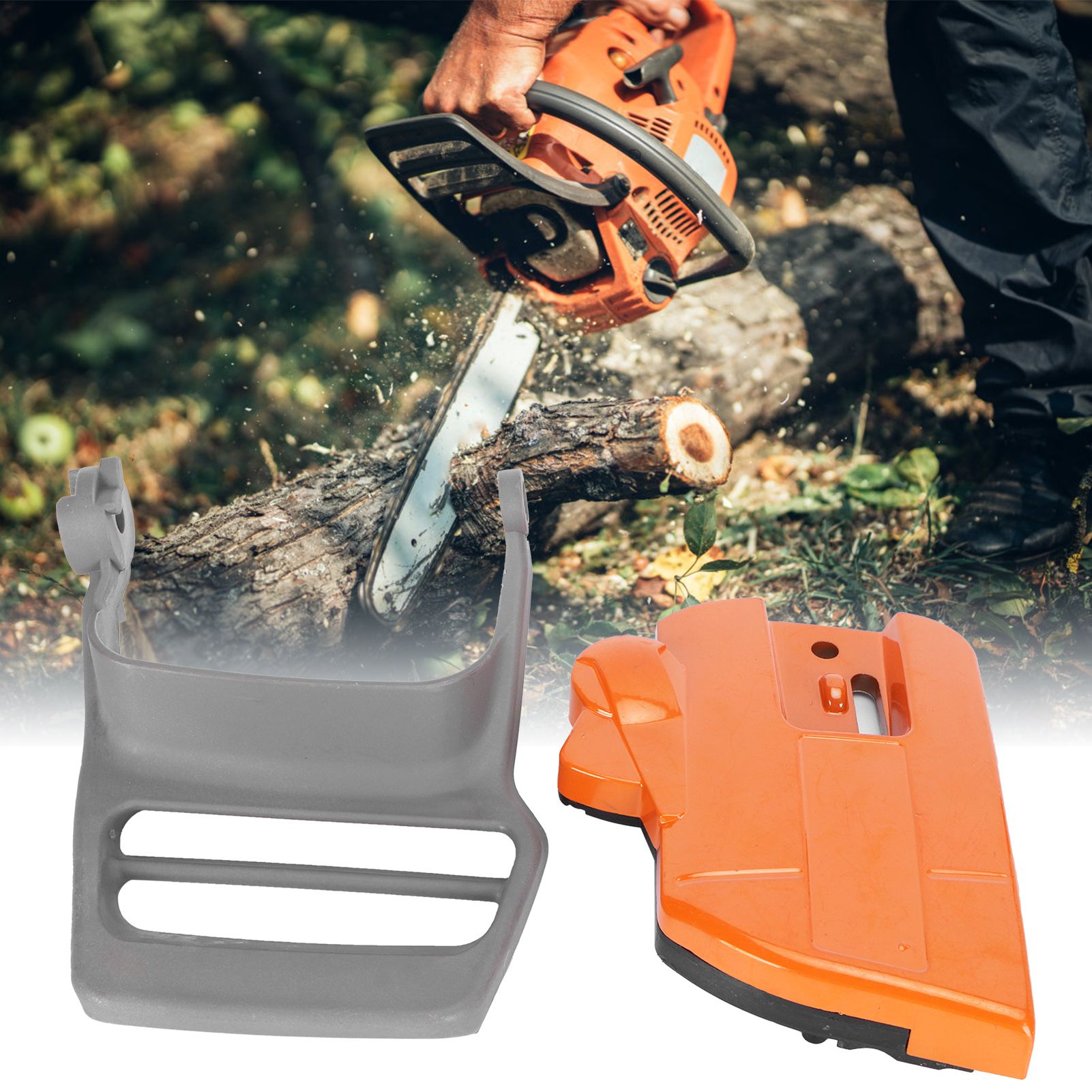 Chain Brake Side Cover Hand Guard Fit for Husqvarna 340 345 350 Chainsaw Tool view 10