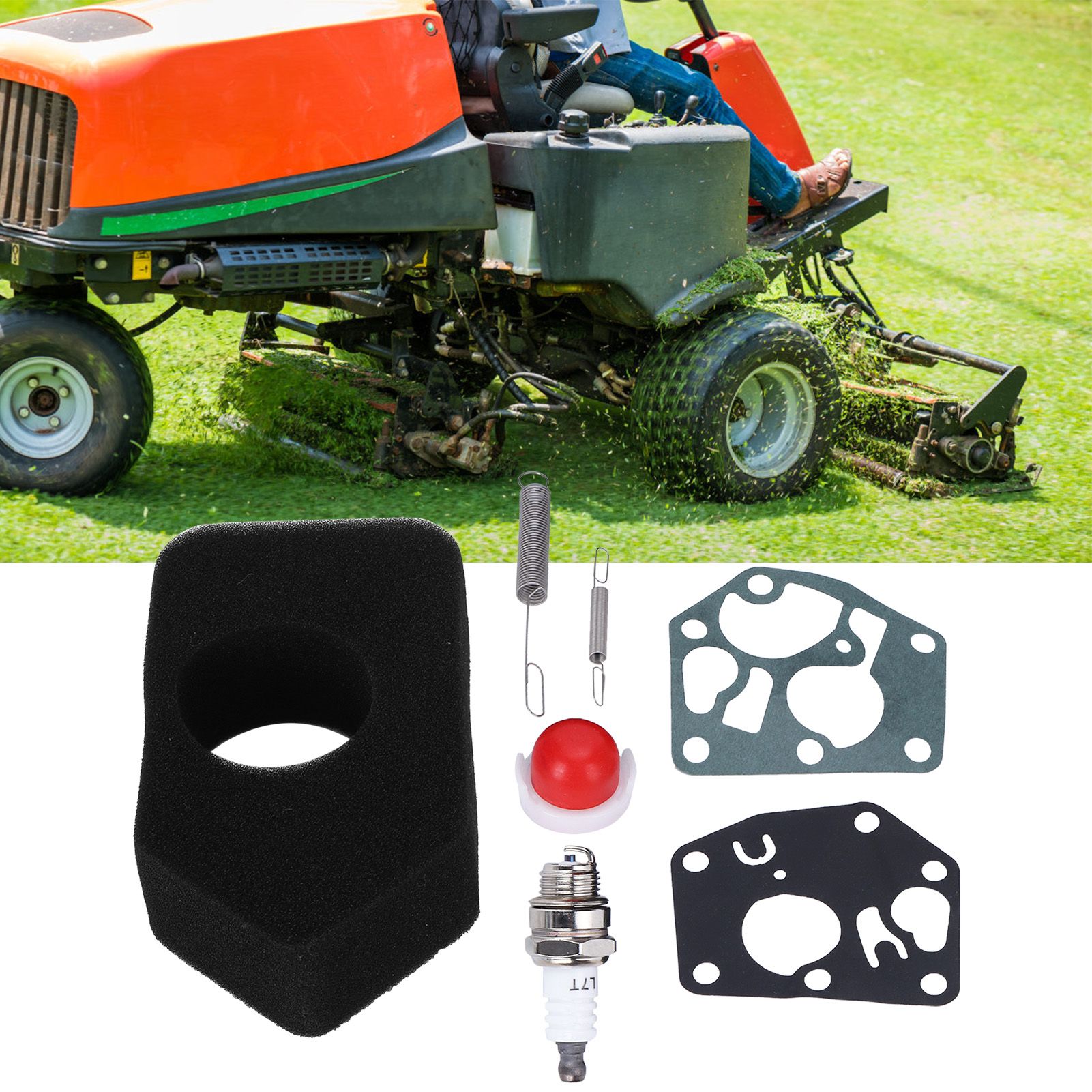 Air Filter Governor Spring Primer Bulb Gasket Kit for 691859 692211 Garden view 15
