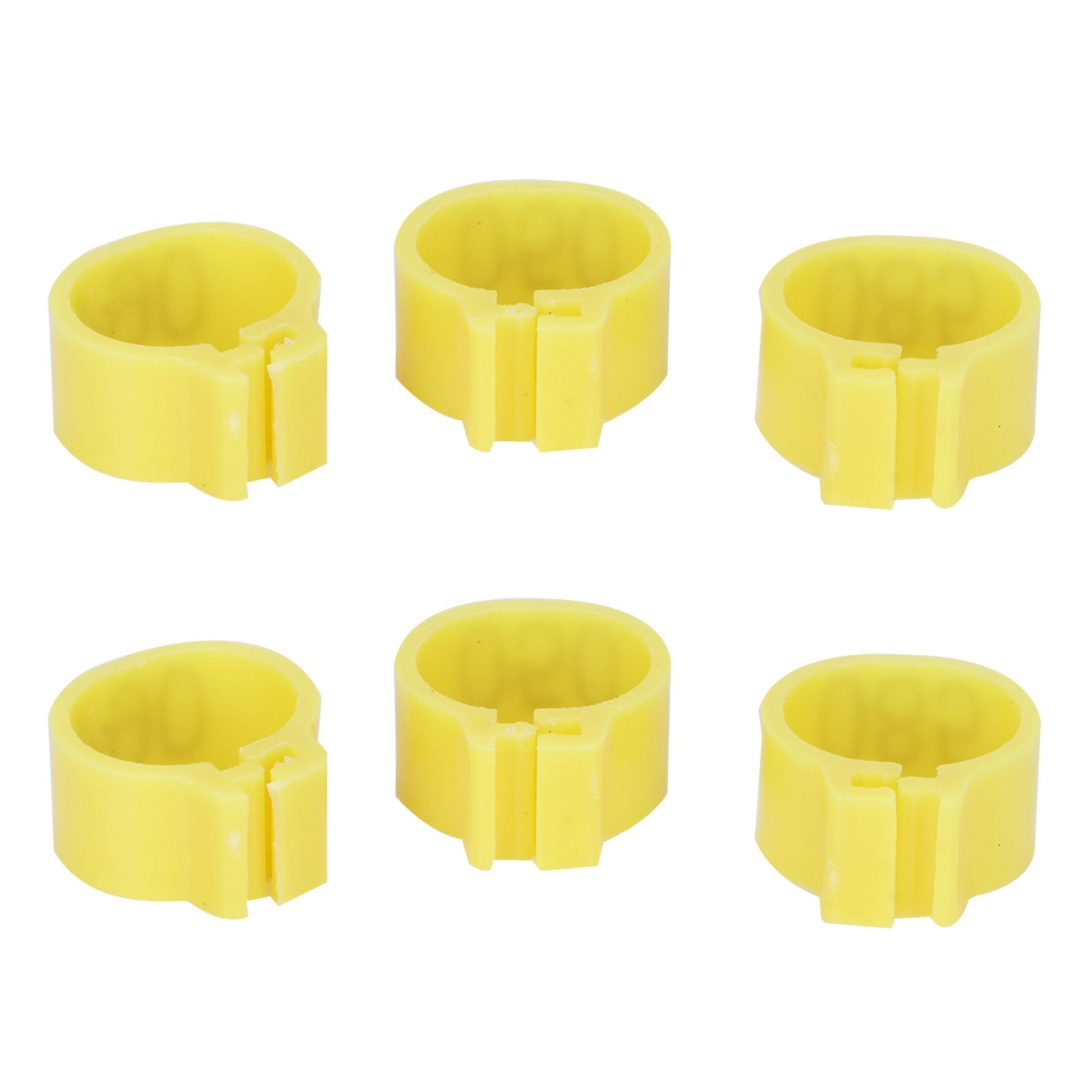 100Pcs Bird Foot Rings Bands 10mm 001-100 Numbered Pigeons Identify Clip view 7