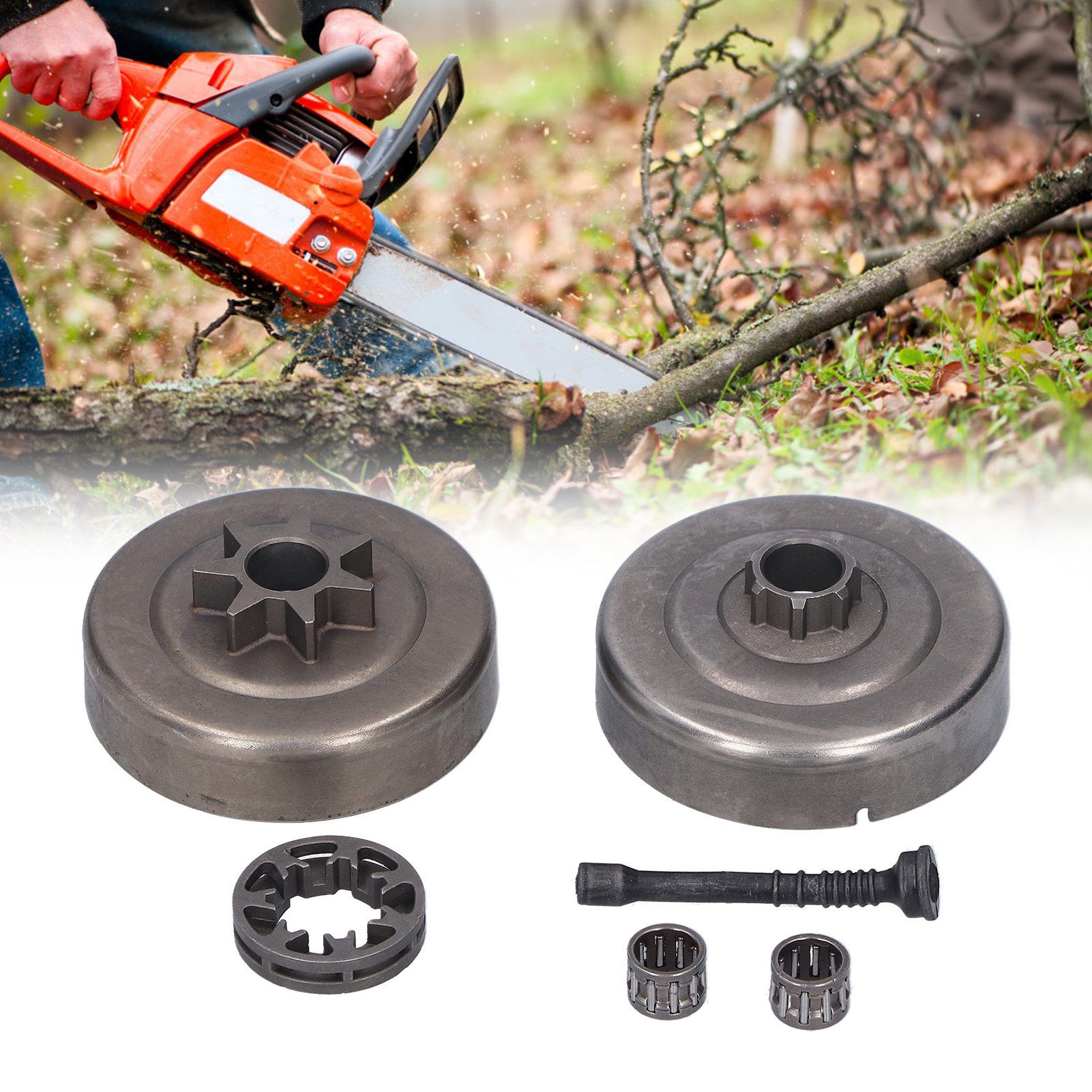 Clutch Drum Bearing 7‑325 Rim Sprocket Replacement Fit for Stihl MS250 Chainsaw view 10