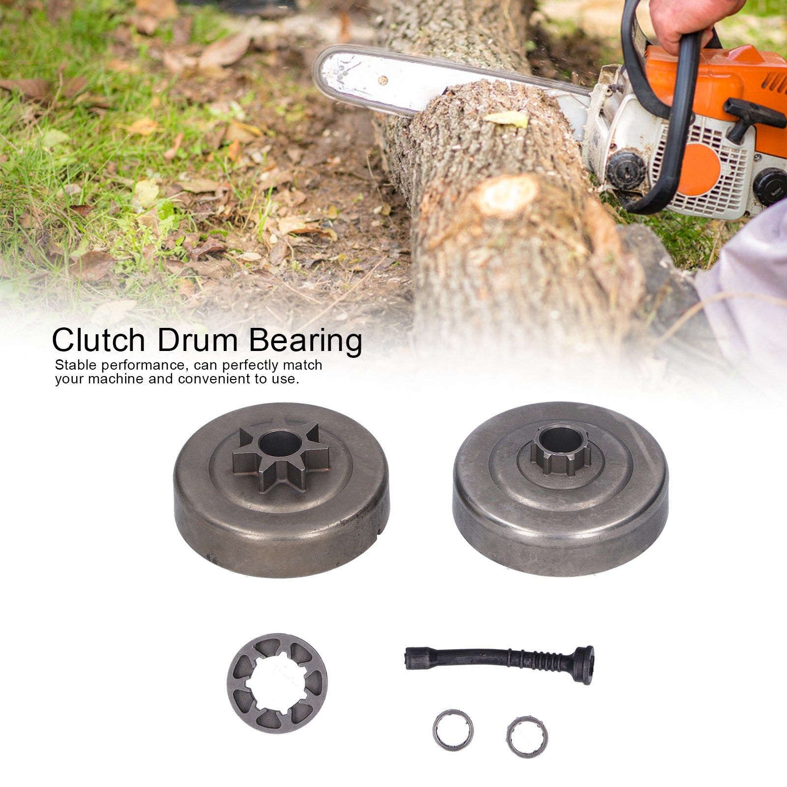 Clutch Drum Bearing 7‑325 Rim Sprocket Replacement Fit for Stihl MS250 Chainsaw view 13
