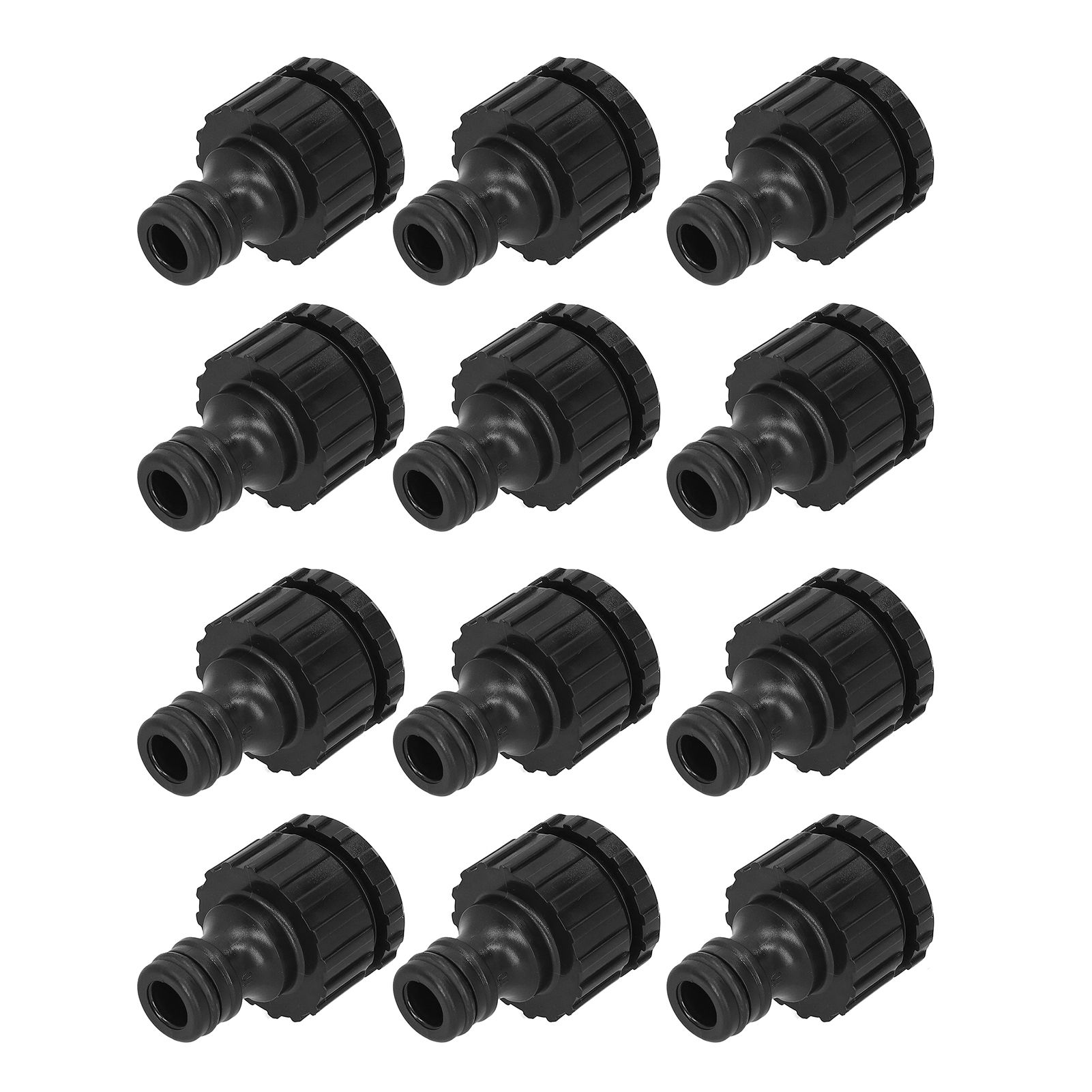 12PCS G1/2 G3/4 Female Thread Faucet Garden Hose Adapter Reusable Connector view 2
