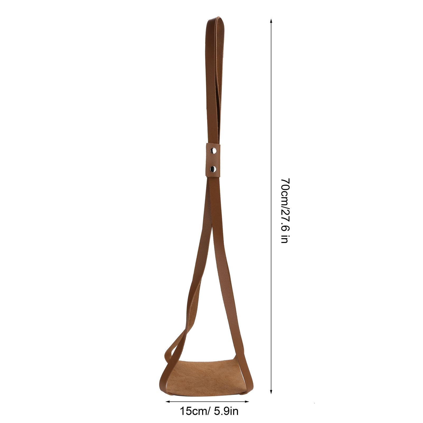 PU Leather Plant Hanger Planter Flowerpot Hanging Holder Home Decor Garden view 13