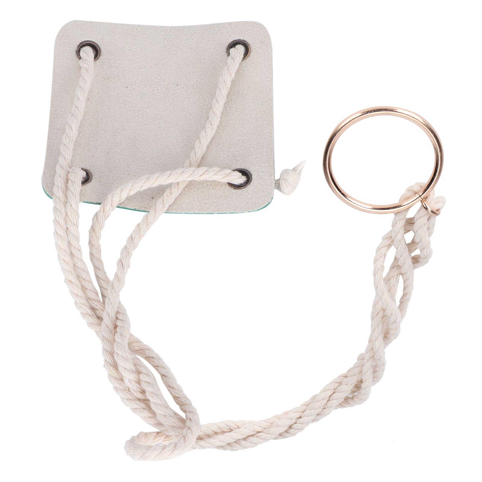 Planter Holder Flowerpot Hanging Rack Hanger with PU Leather Base Cotton Rope view 5