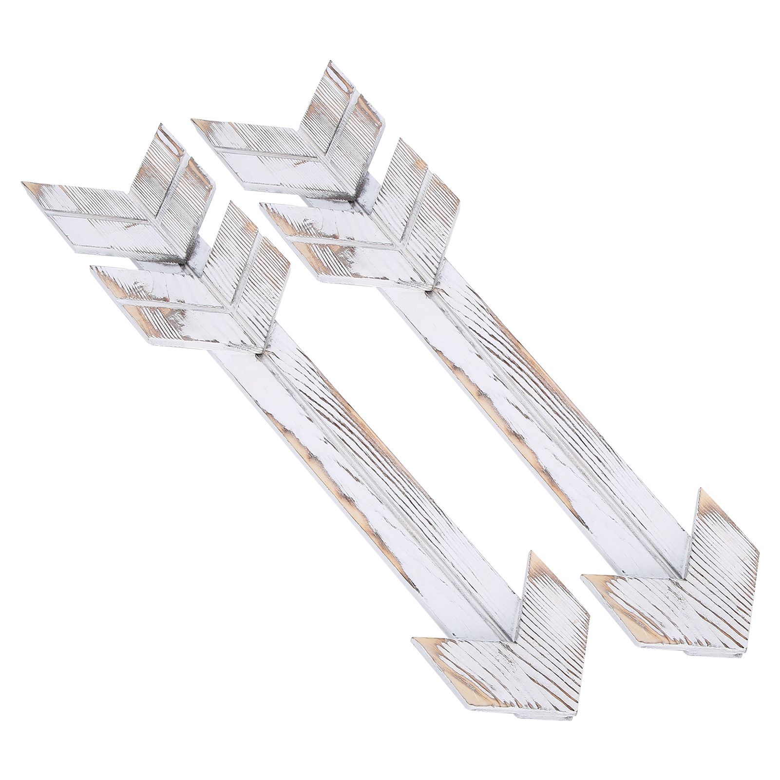 2PCS Wooden Arrows Decor Sign Wall Art Decor Farmhouse Courtyard Wedding view 4