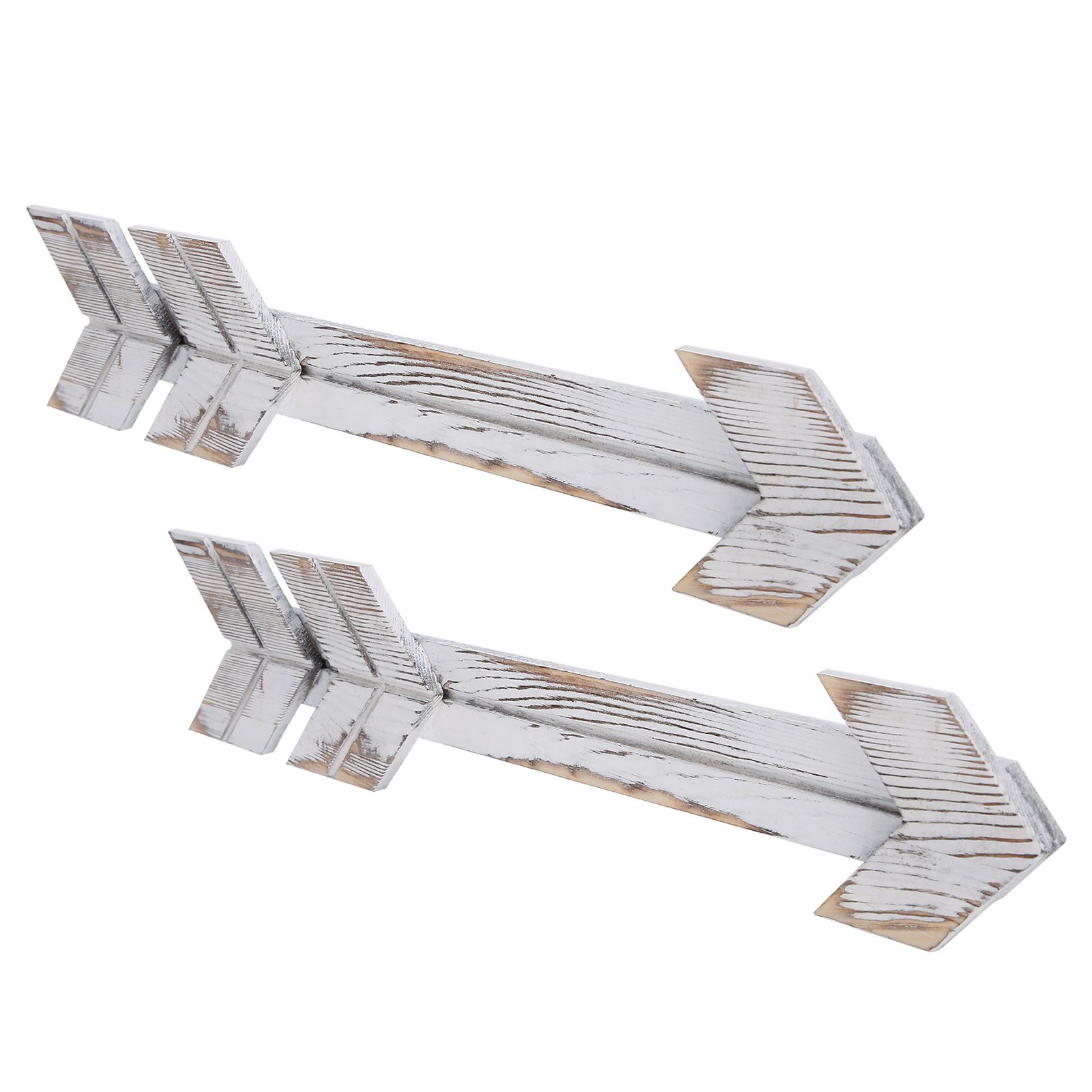 2PCS Wooden Arrows Decor Sign Wall Art Decor Farmhouse Courtyard Wedding view 6
