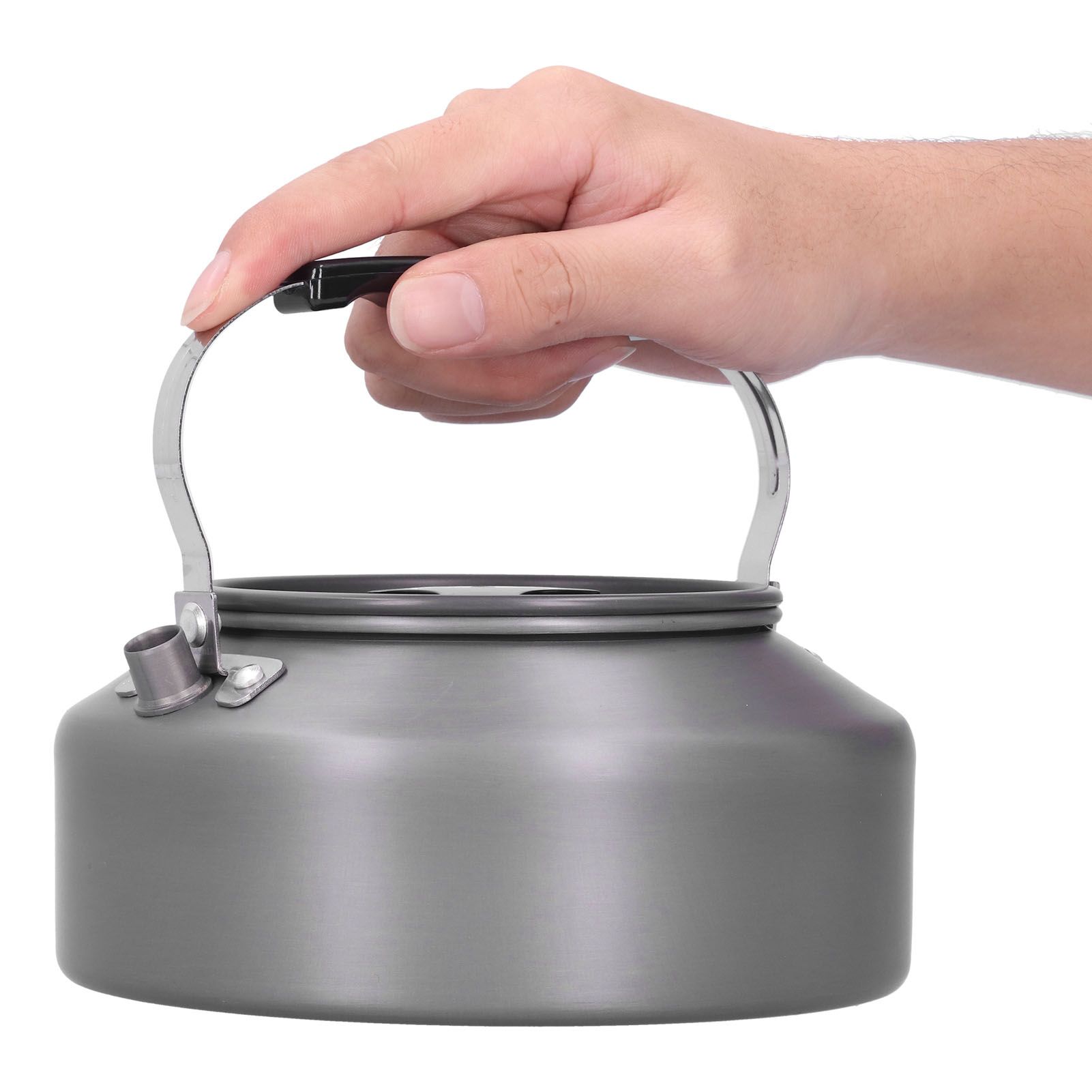 1.6L Portable Camping Coffee Tea Pot Outdoor Fishing Hiking Barbecue Kettle view 8