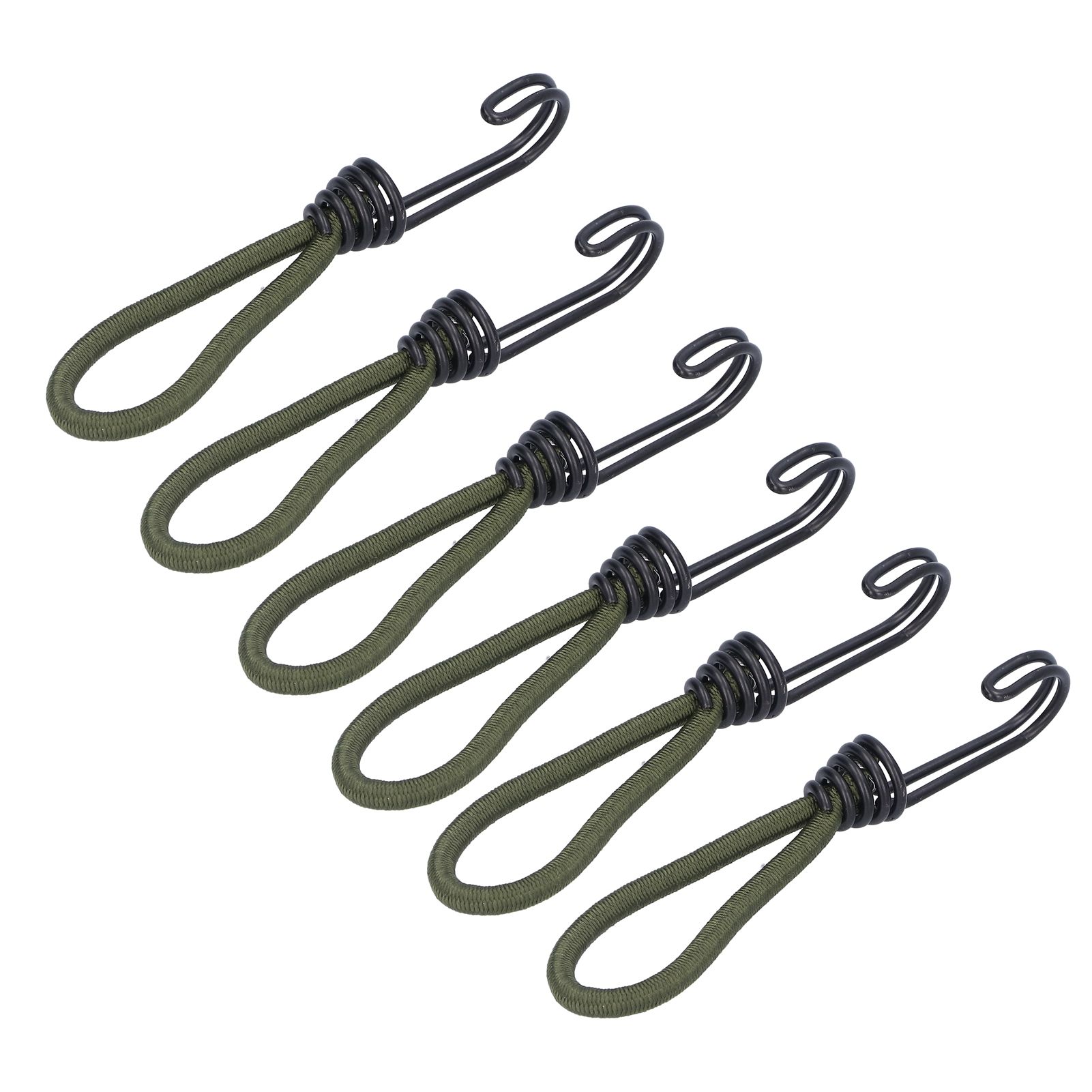 10pcs Tent Elastic Rope with Hook Camping Tent Fixation Elastic Rope Accessories view 7