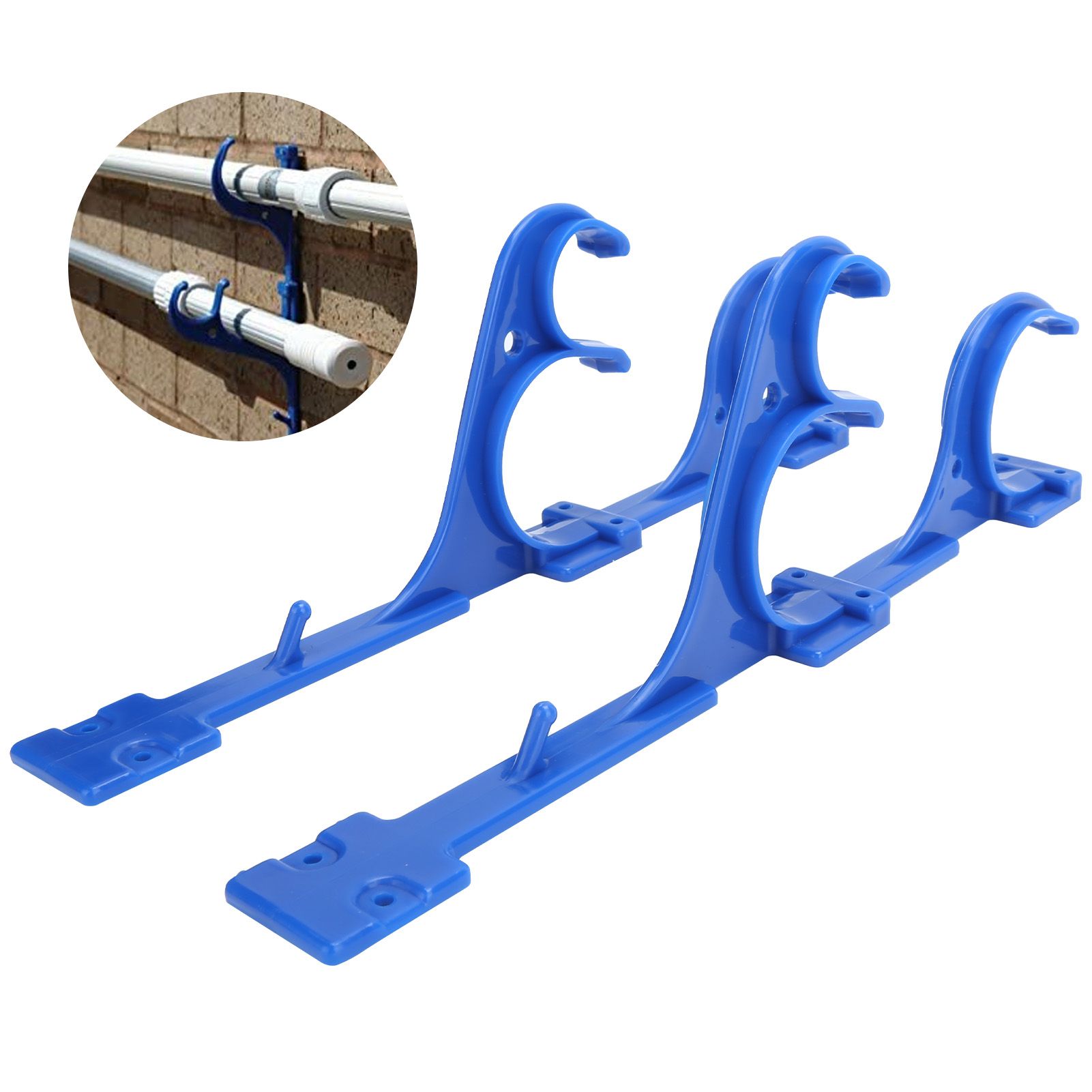 Plastic Pool Hanger Hook for Pool Telescoping Pole Vacuum Hose Leaf Skimmer view 9