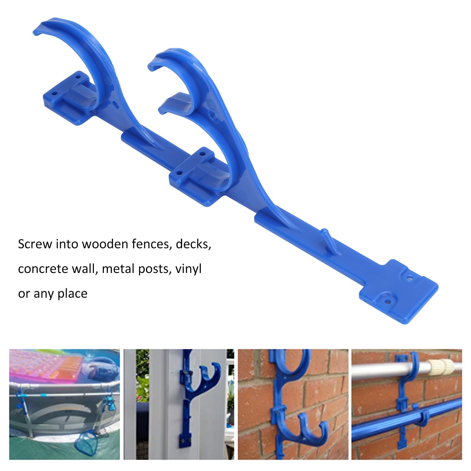 Plastic Pool Hanger Hook for Pool Telescoping Pole Vacuum Hose Leaf Skimmer view 15